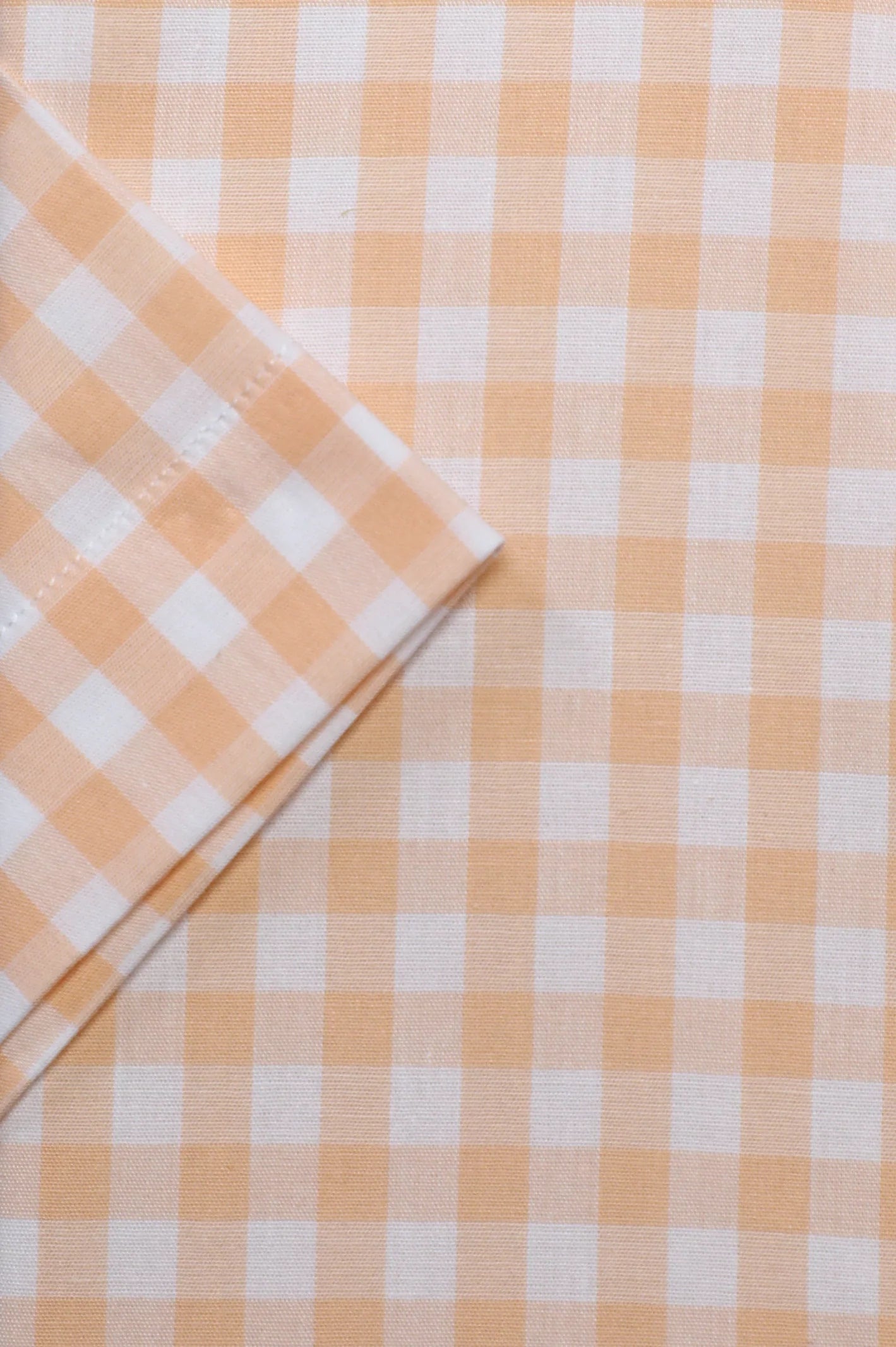 Peach Mini-Check Formal Shirt (Half Sleeves)