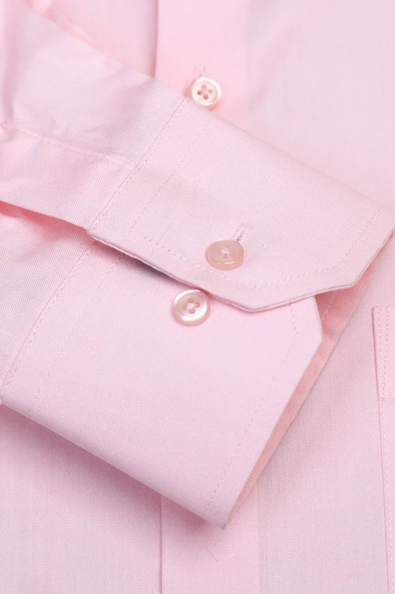 Pink Self Formal Autograph Shirt