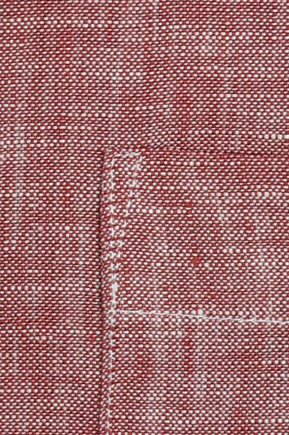 Red Formal Autograph Linen Shirt