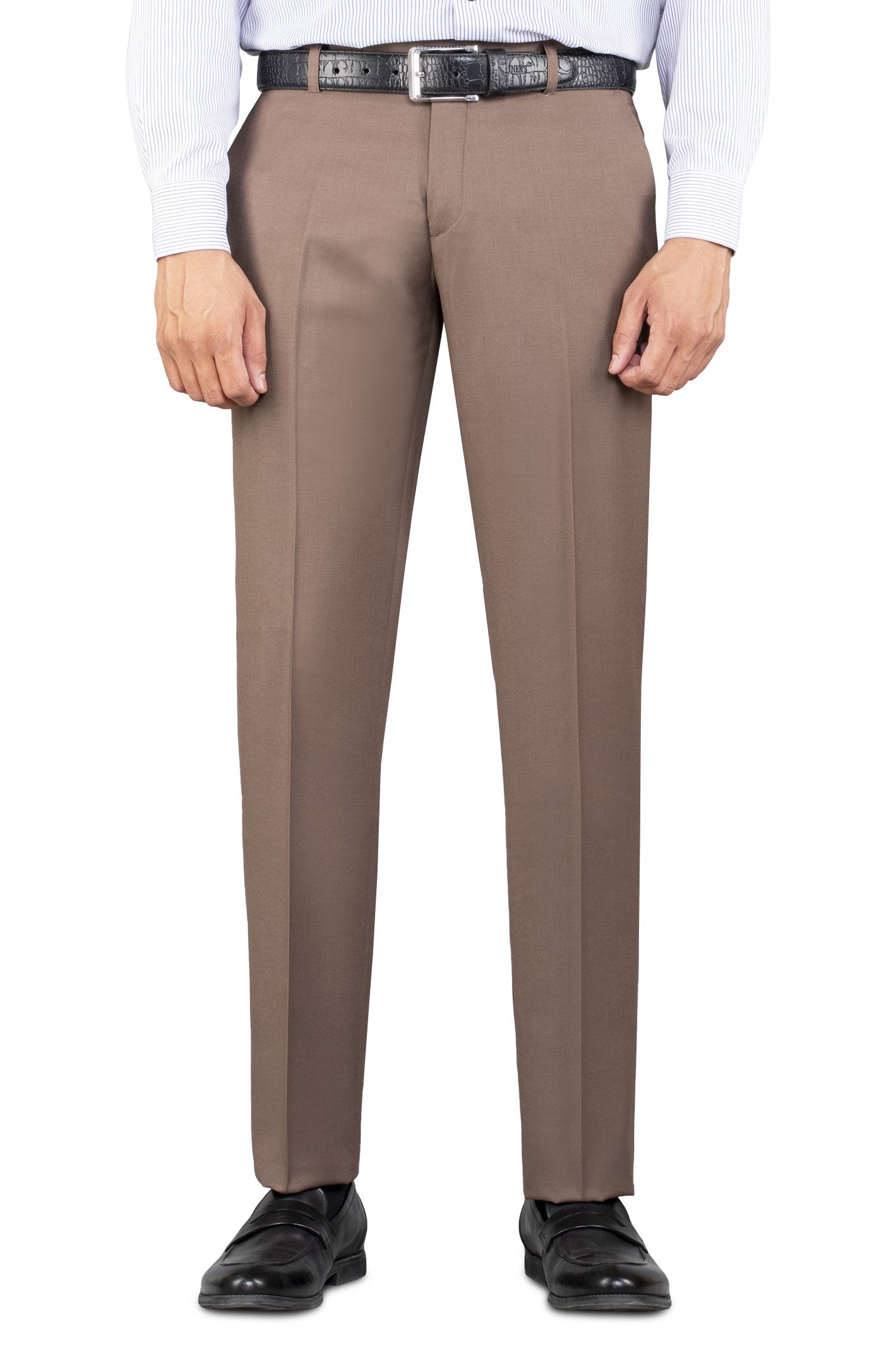 Formal Trouser for Men In Olive SKU: BA2334-Olive - Diners