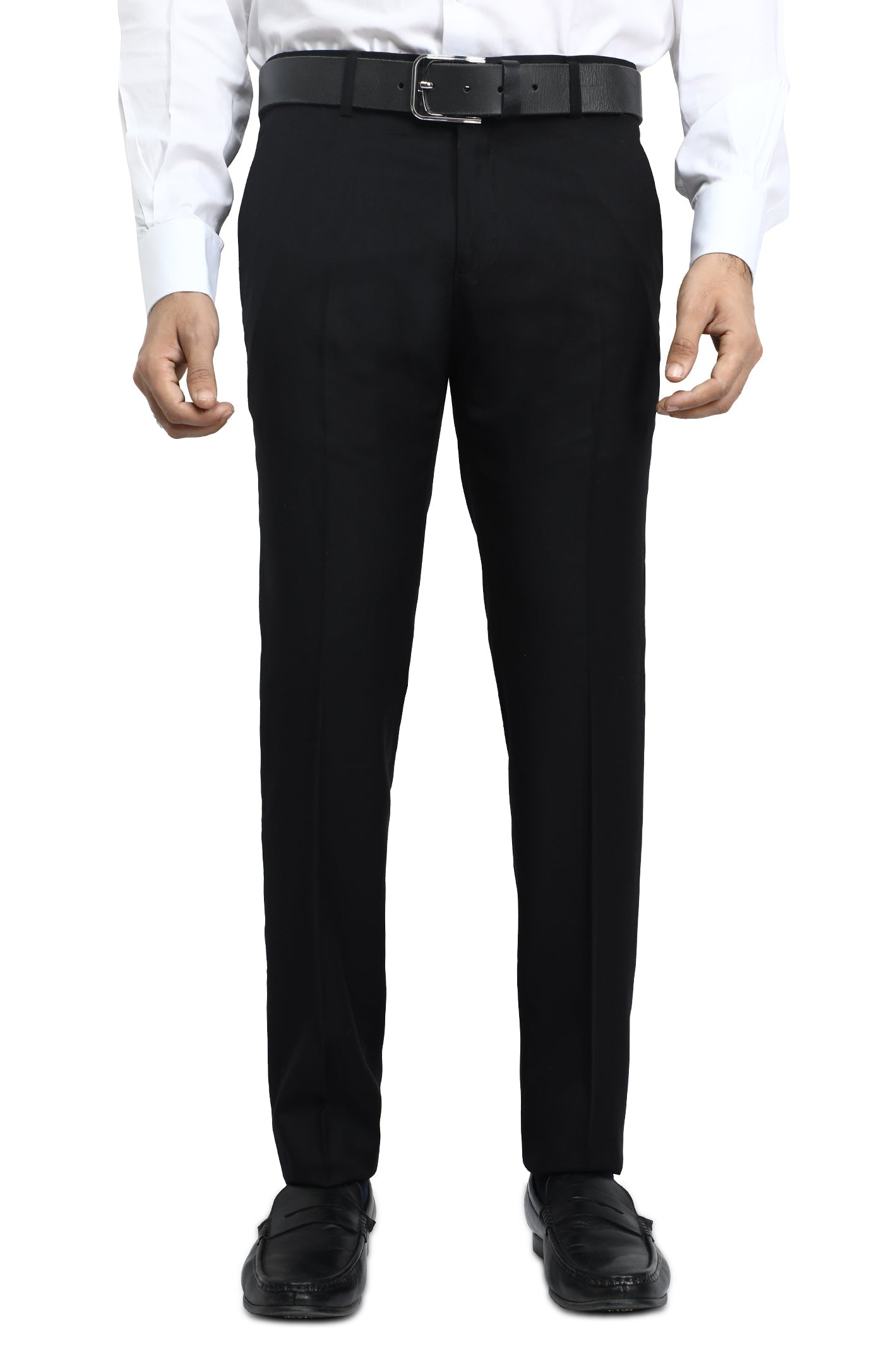 Formal Trouser for Men SKU: BA2879-Black - Diners
