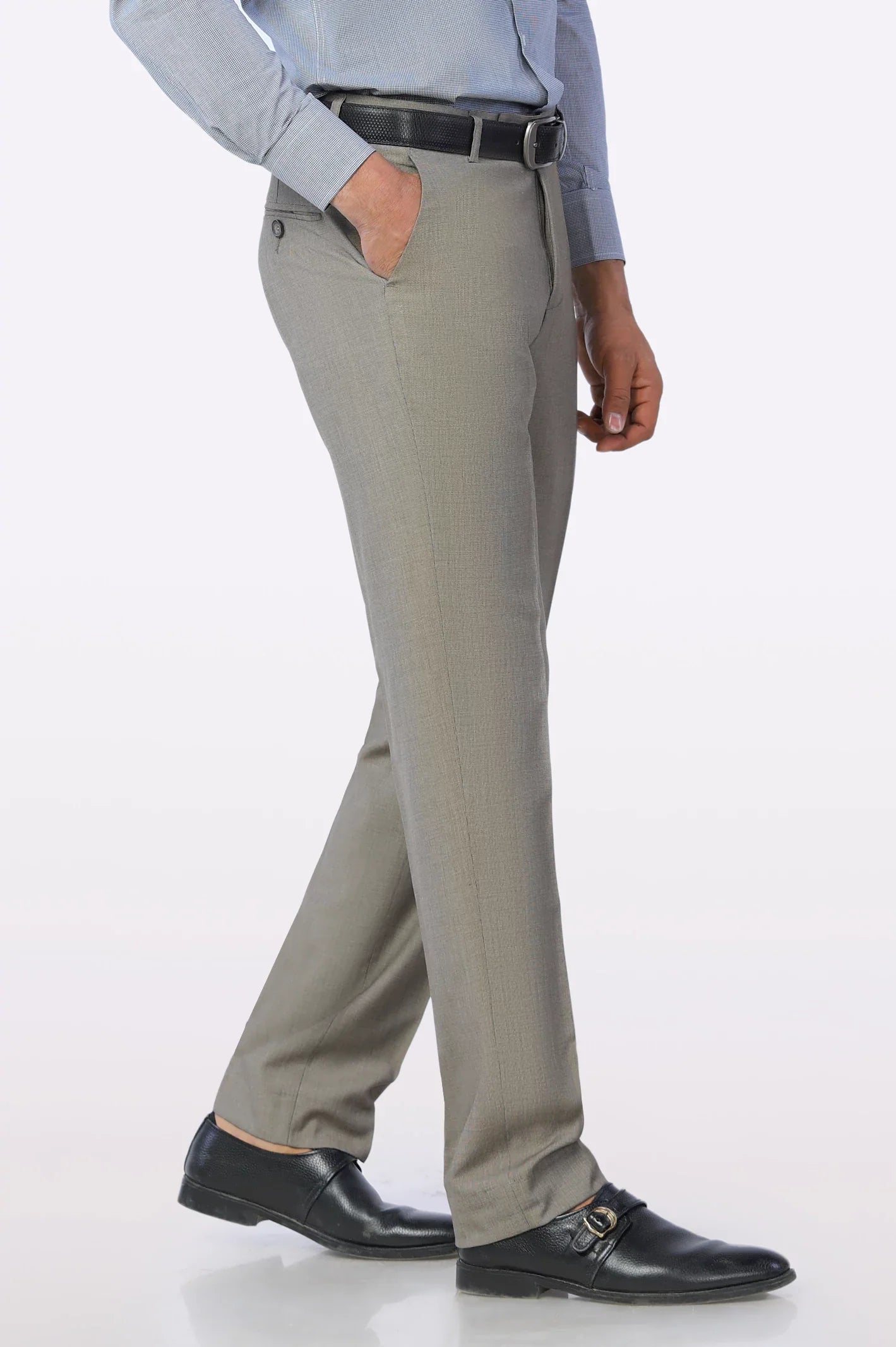 Fawn Regular Fit Trouser
