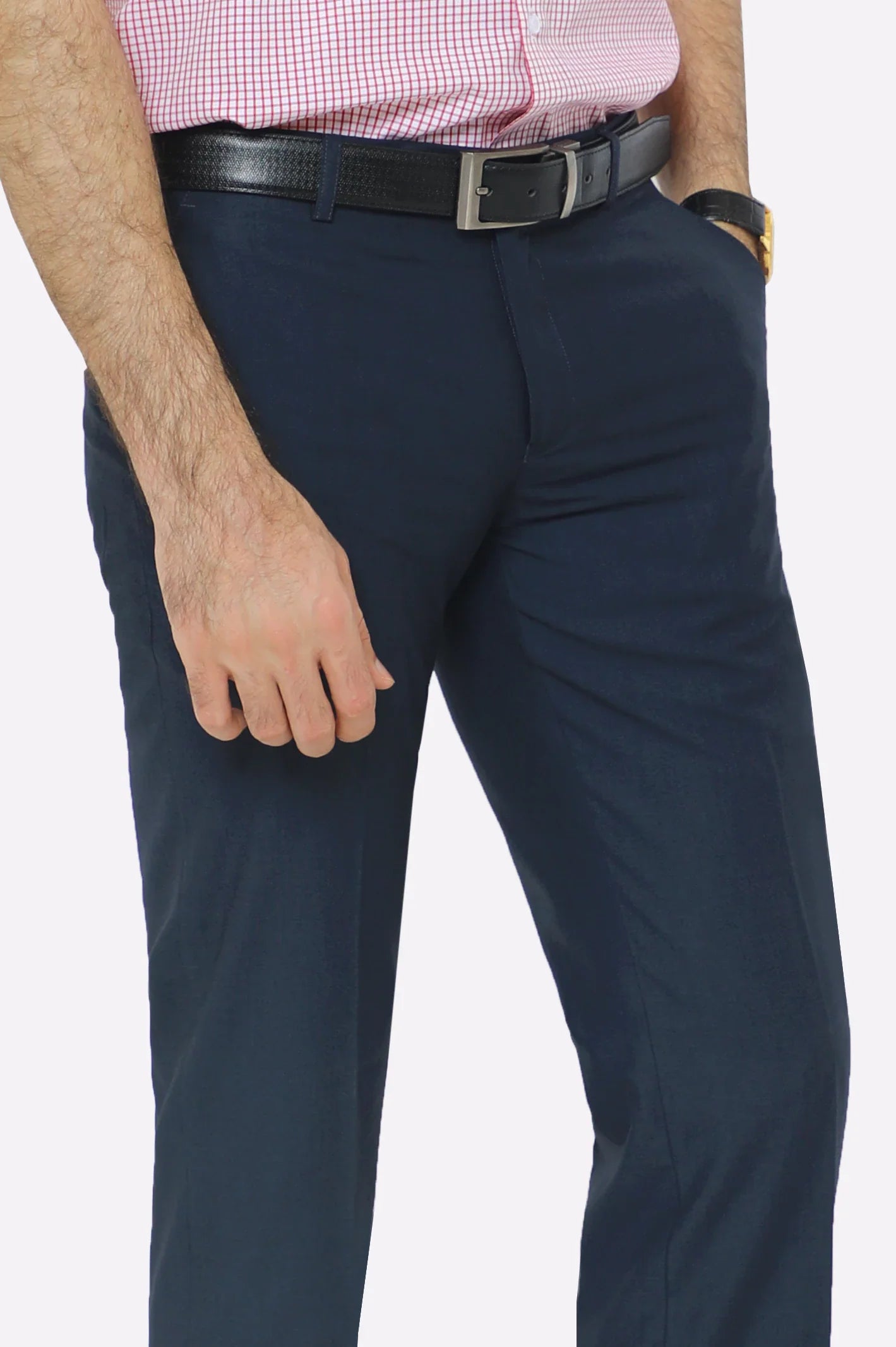 Dark Grey Smart Fit Formal Trouser