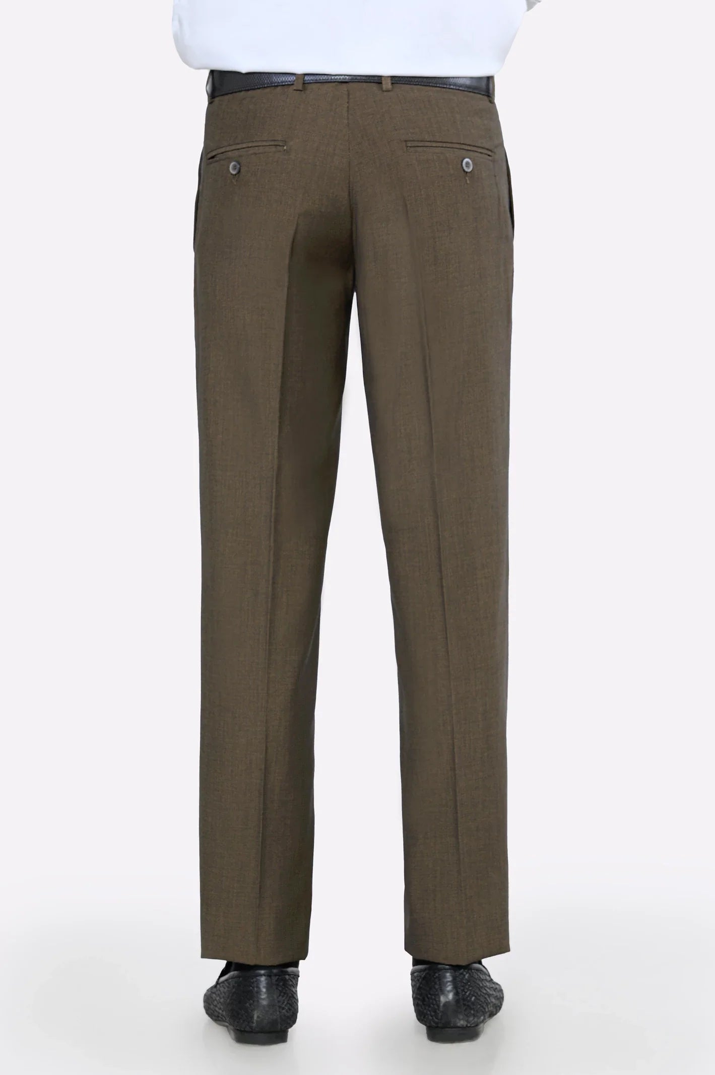 Brown Smart Fit Formal Trouser