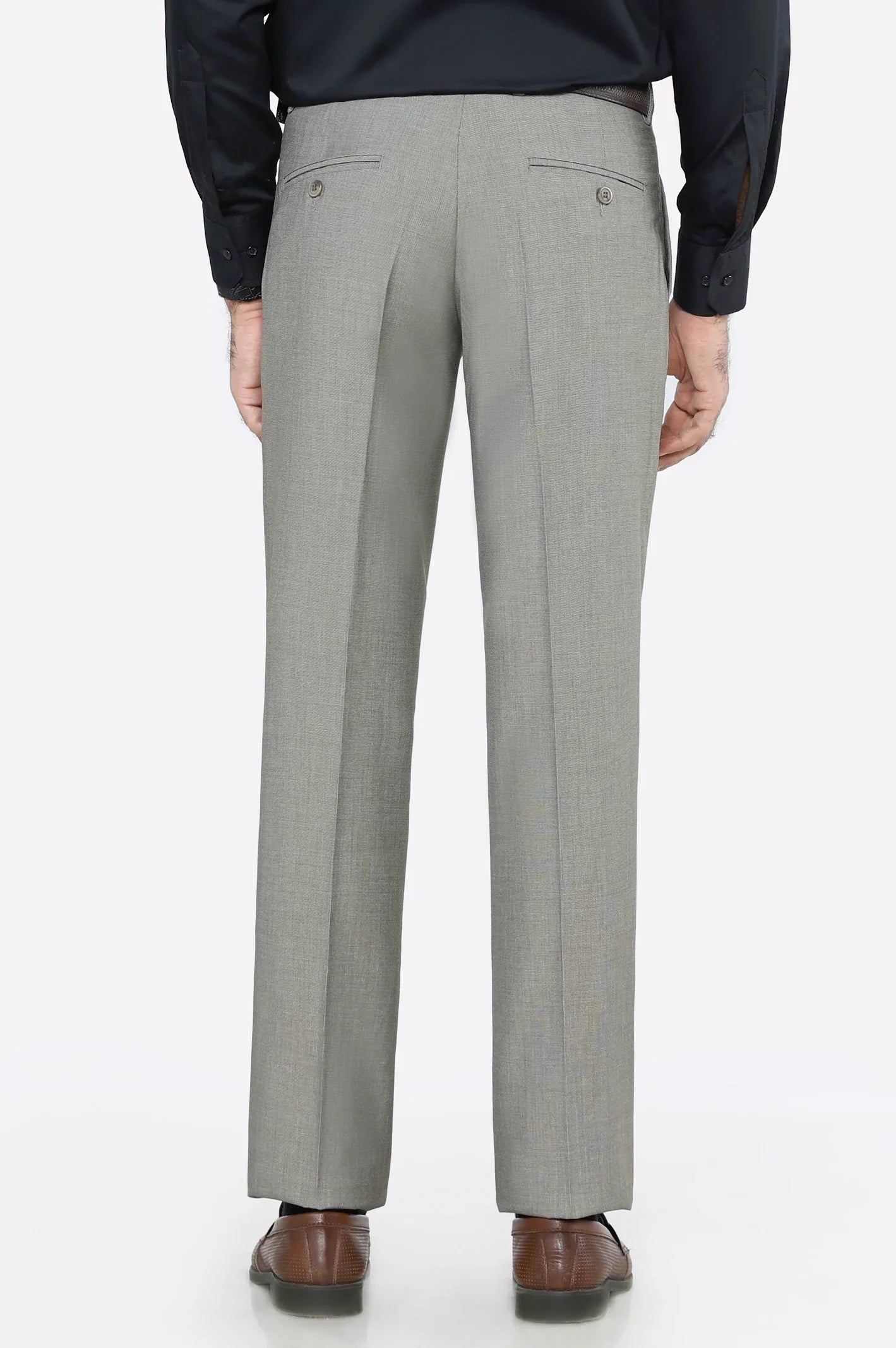 Fawn Smart Fit Formal Trouser
