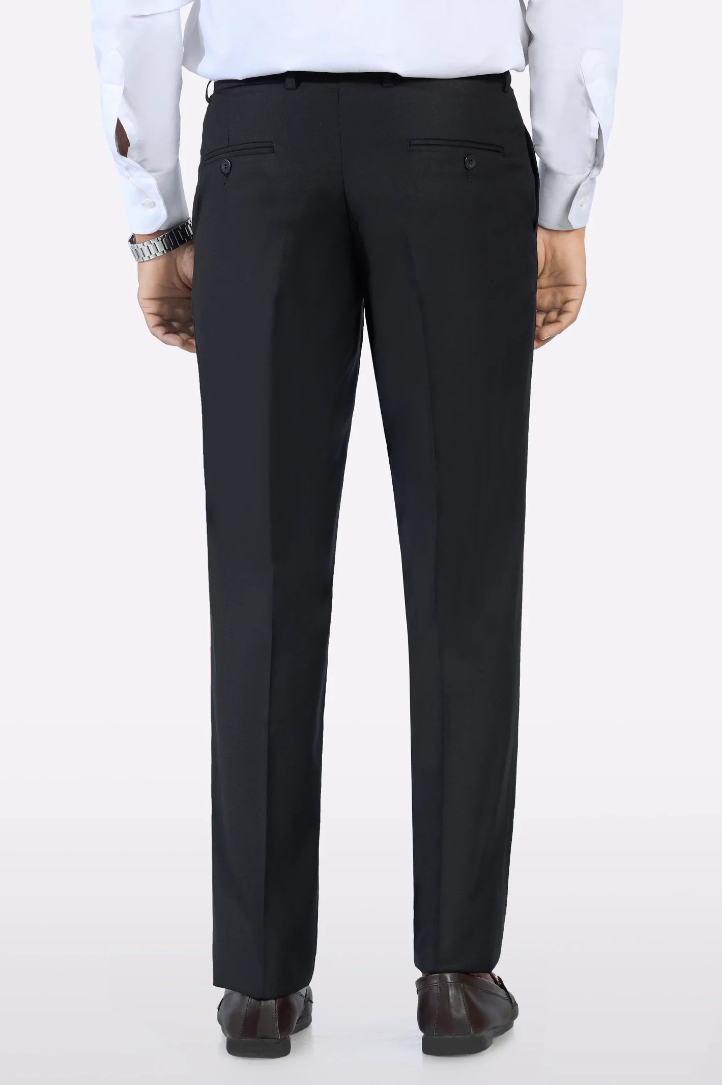 Black Smart Fit Formal Trouser