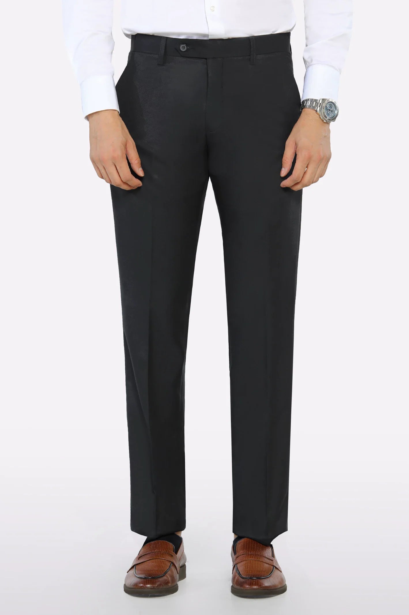 Black Smart Fit Formal Trouser