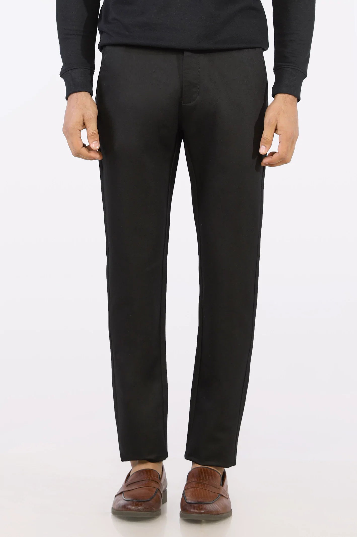 Grey Smart Fit Cotton Chino From Diners