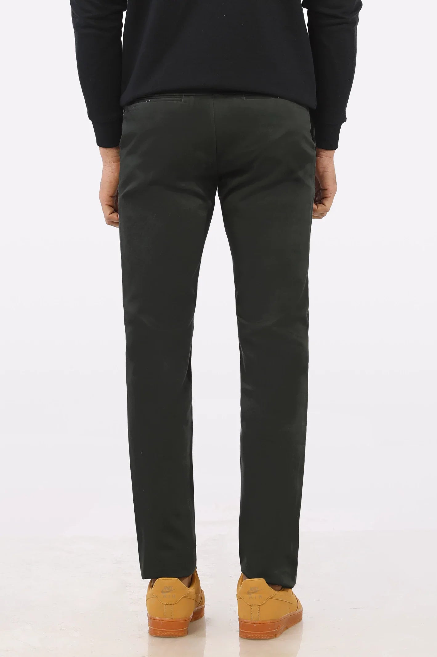 Green Smart Fit Cotton Chino