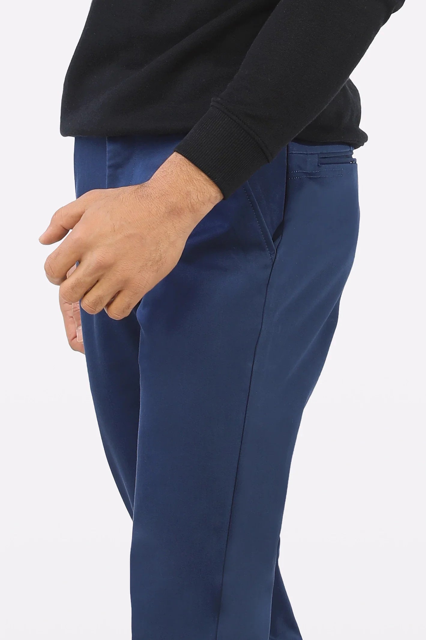 Royal Blue Smart Fit Cotton Chino