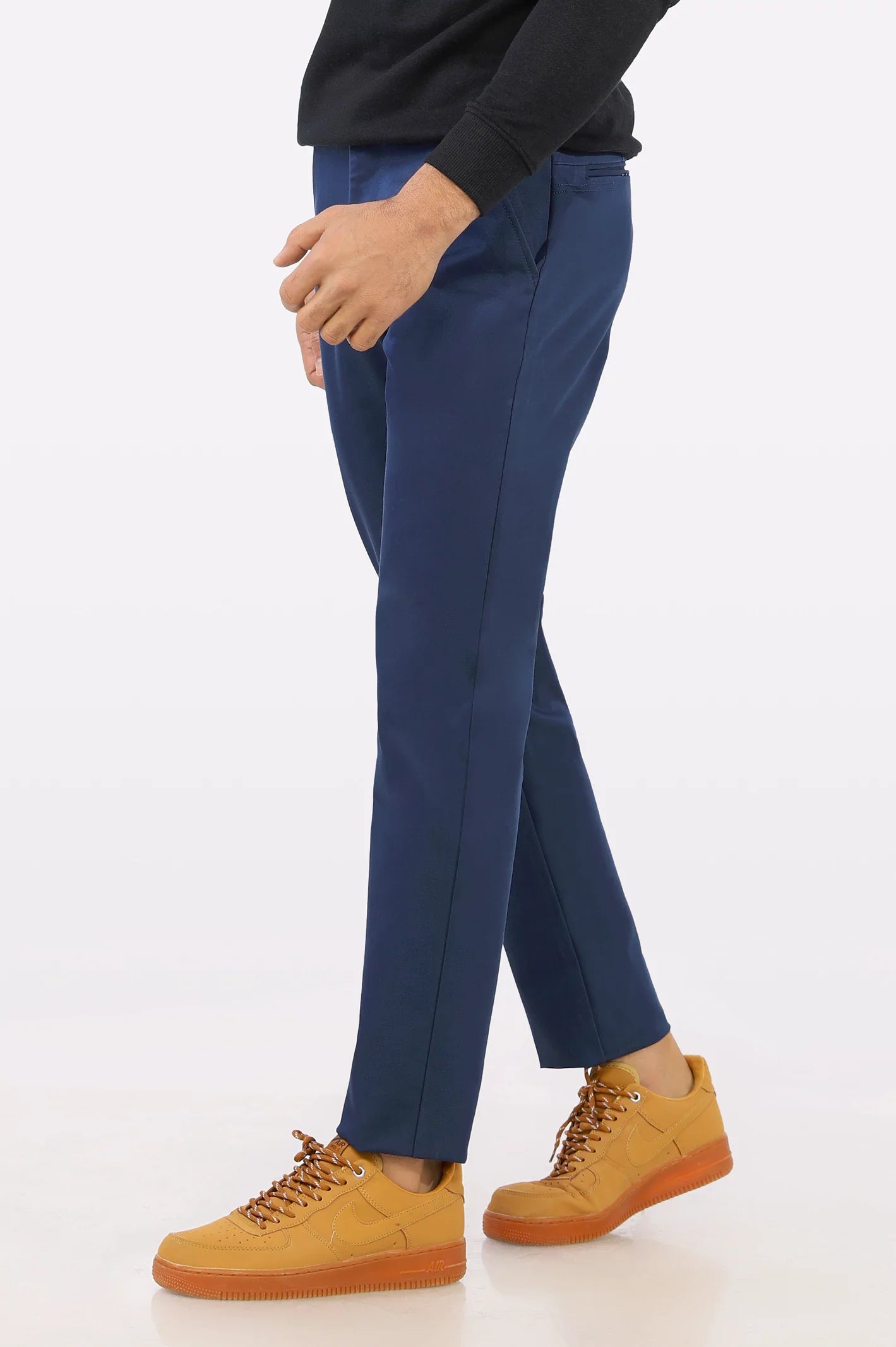 Royal Blue Smart Fit Cotton Chino
