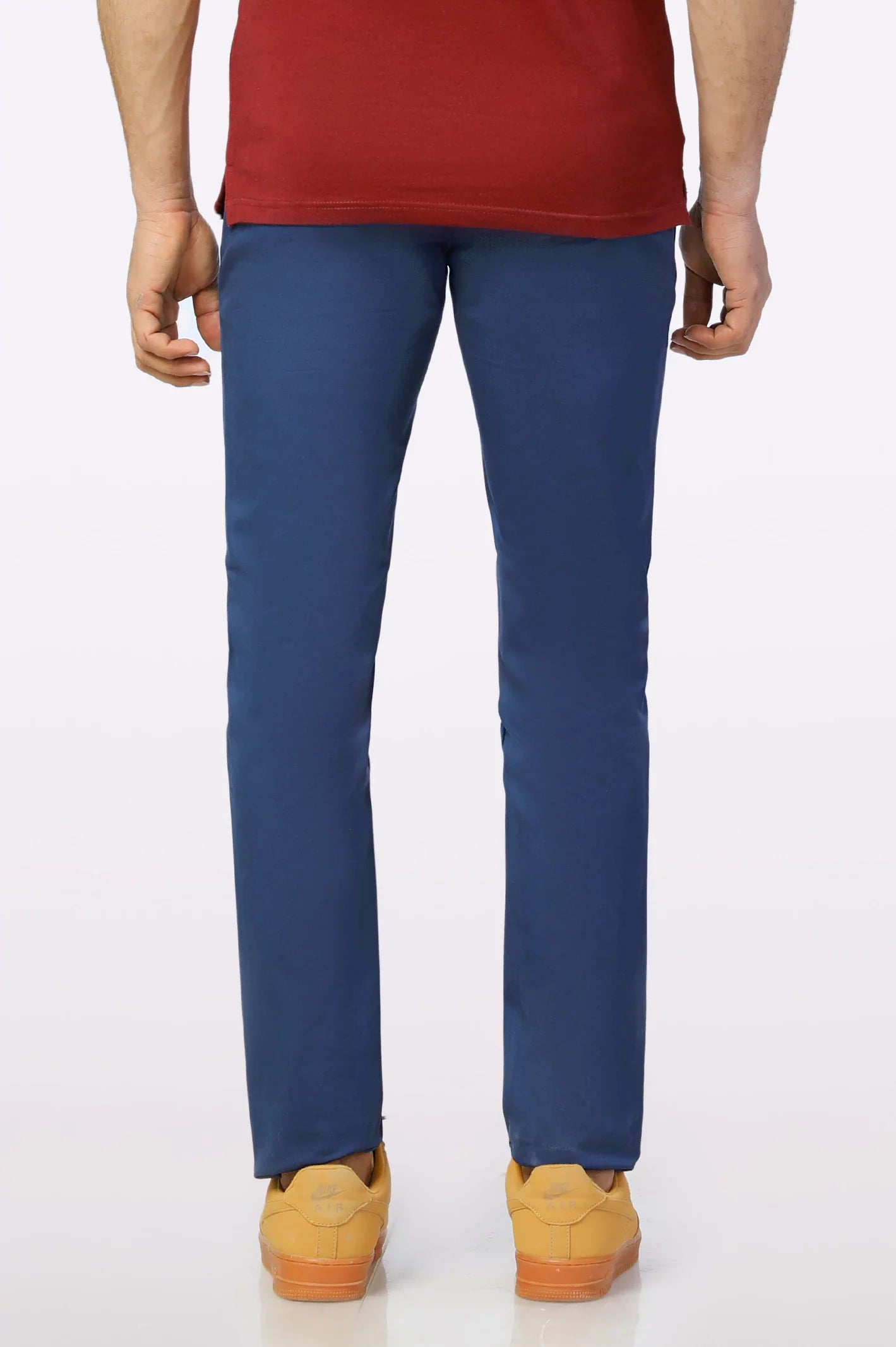 Royal Blue Smart Fit Cotton Chino