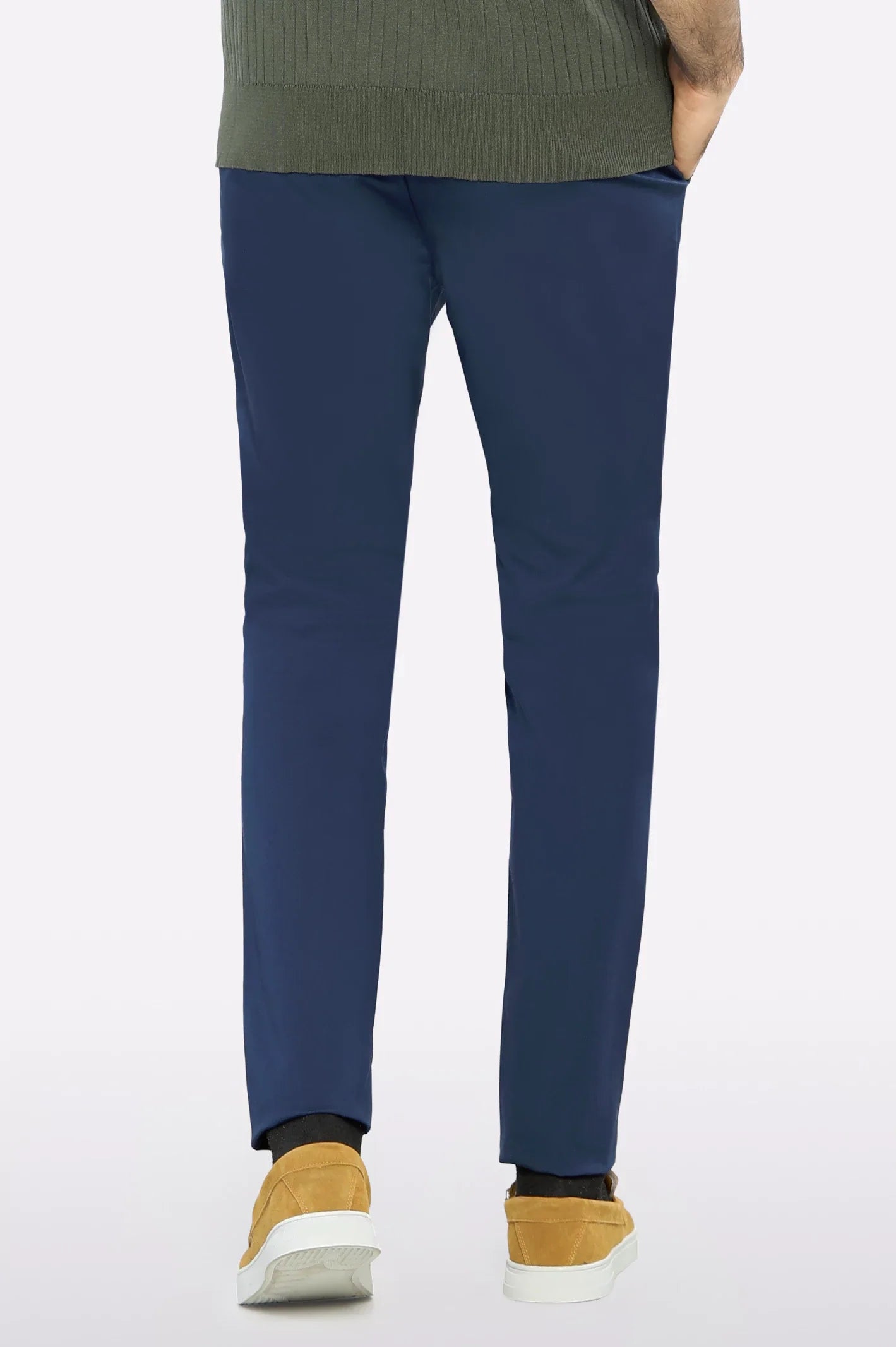 Royal Blue Smart Fit Cotton Chino
