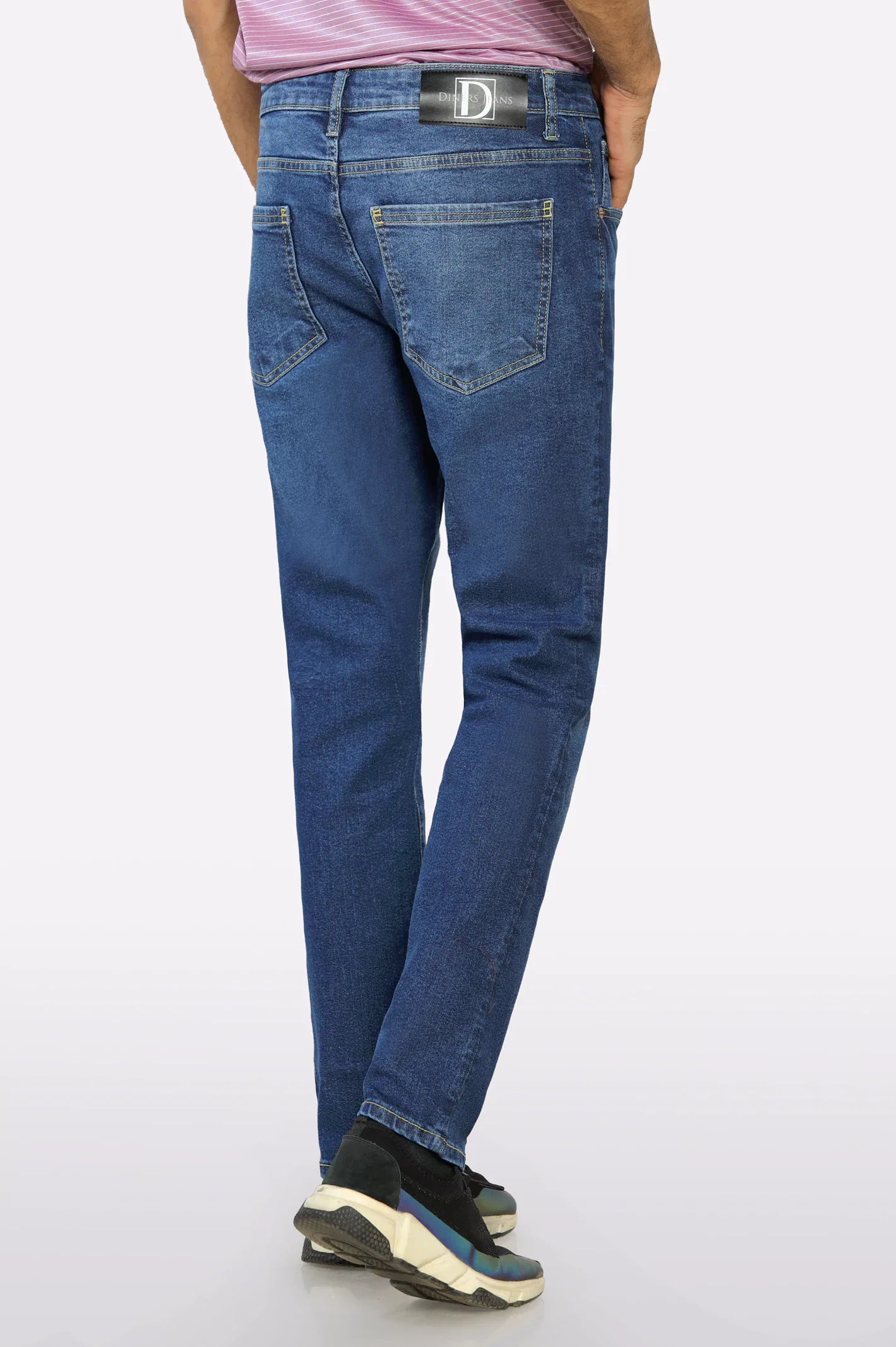Medium Blue Modern Slim Fit Jeans