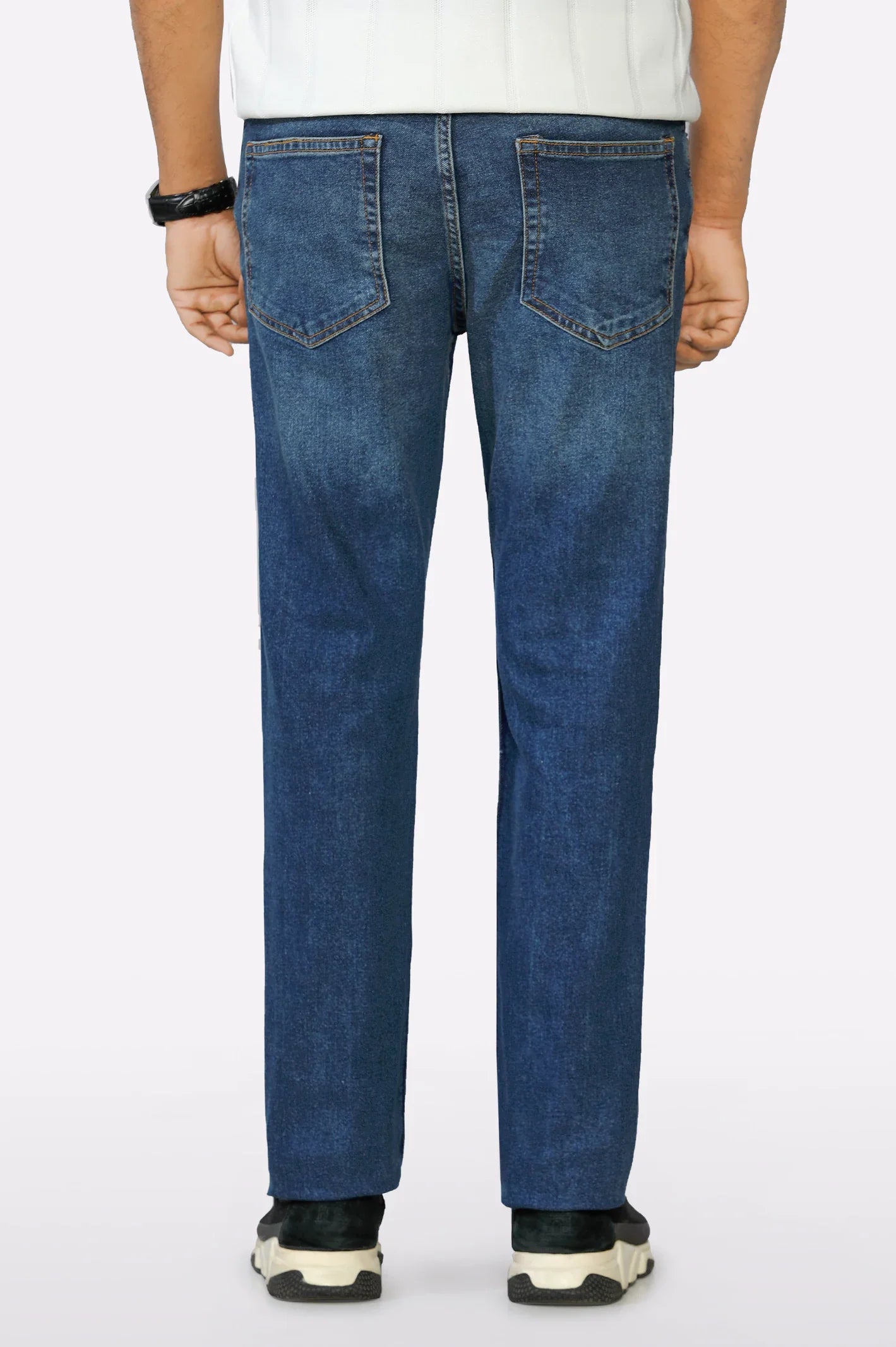 Blue Modern Slim Fit Jeans