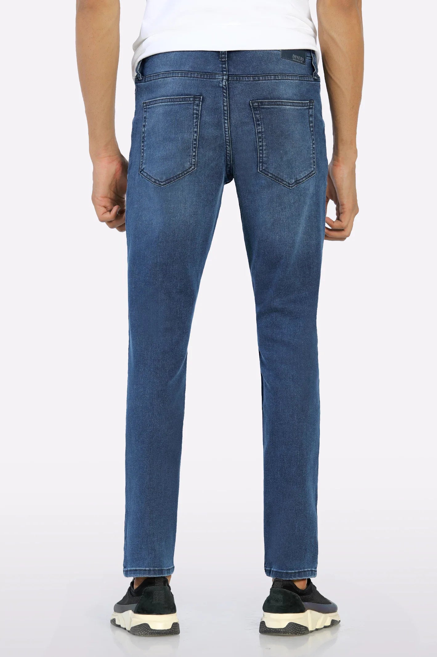 Light Blue Modern Slim Fit Jeans