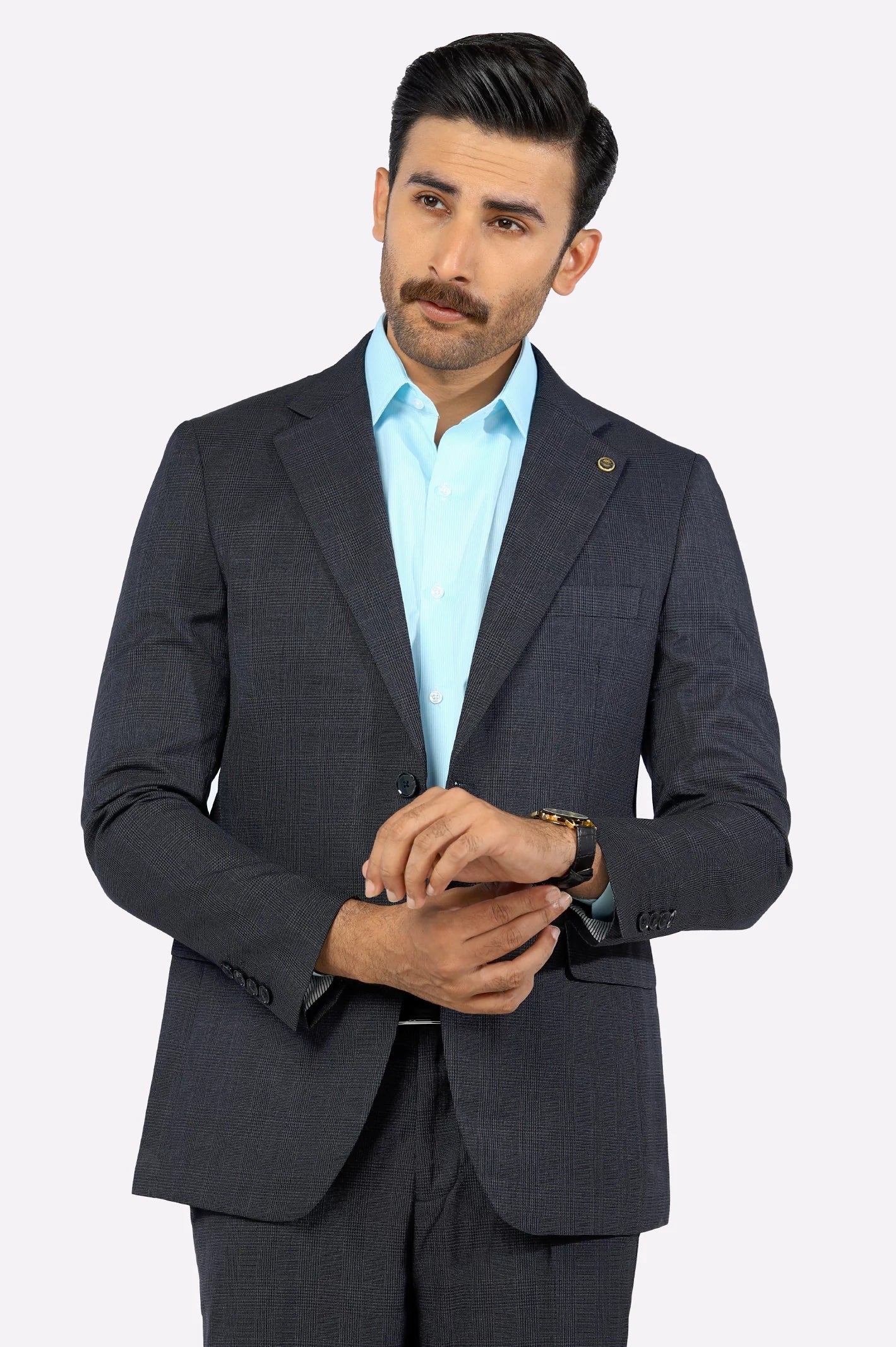 Dark Grey Formal 2PC Suit