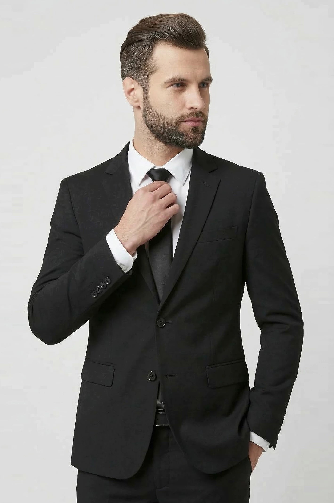 Black Formal 2PC Suit