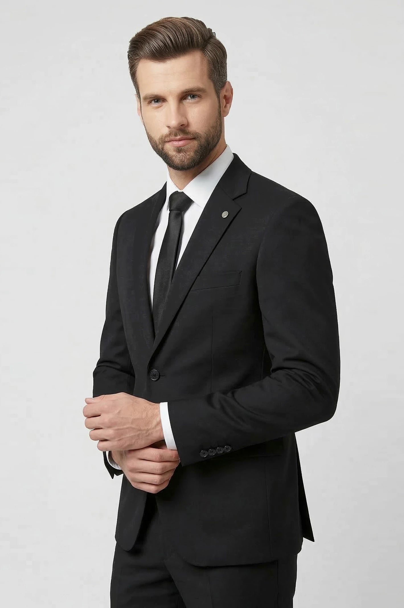 Black Formal 2PC Suit