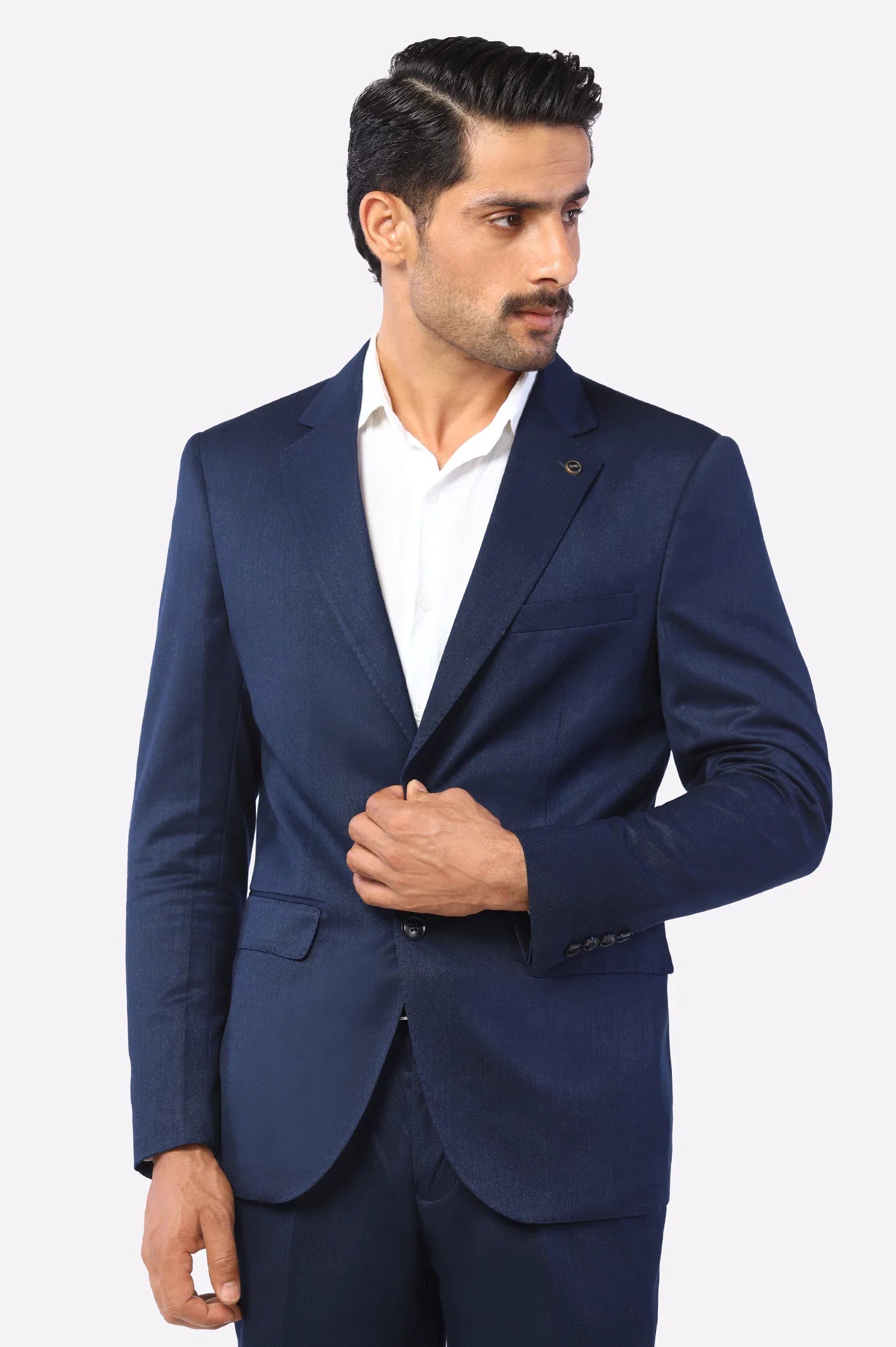 Navy Blue Formal 2PC Suit