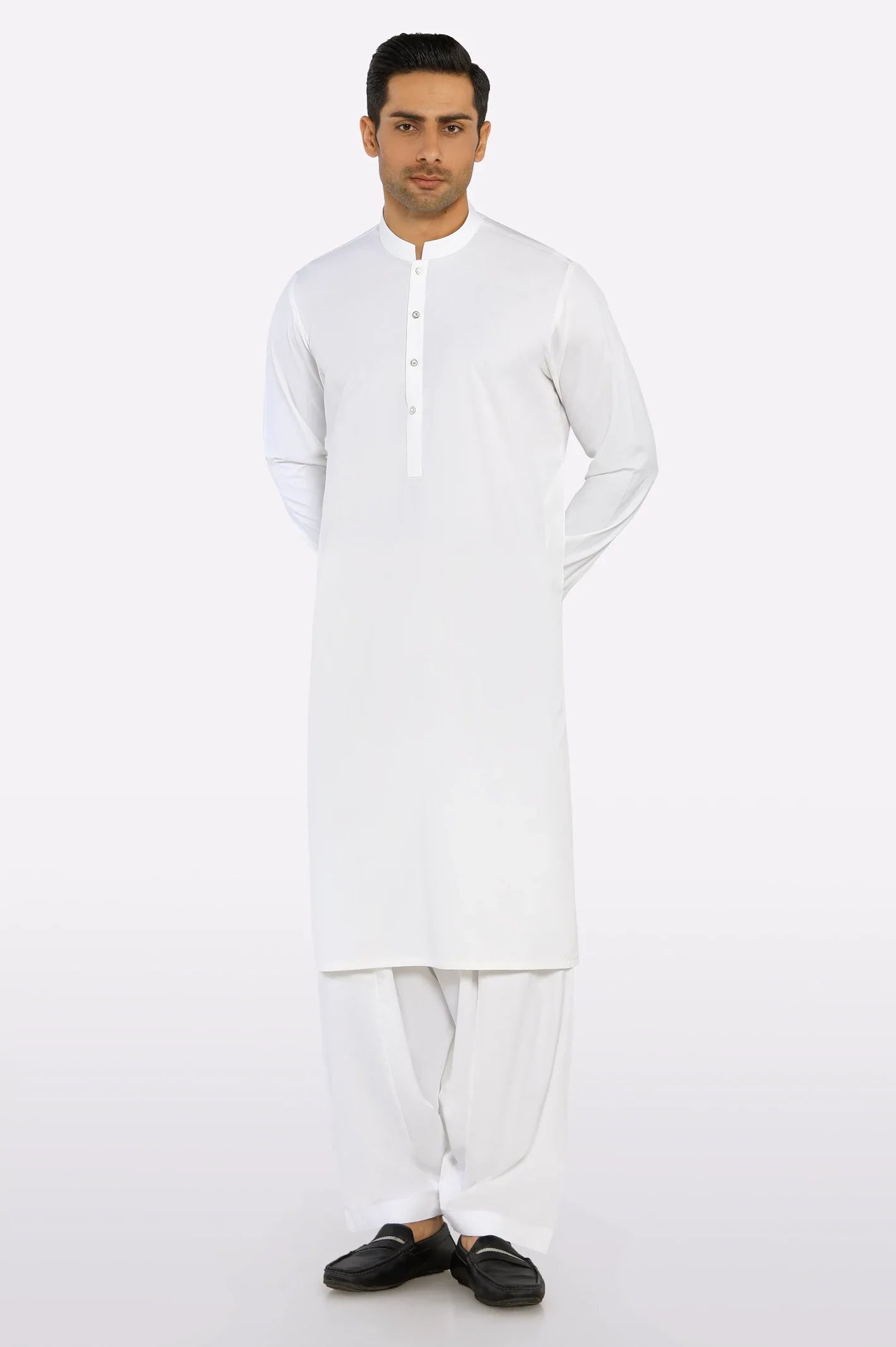 Off White Boski Shalwar Kameez