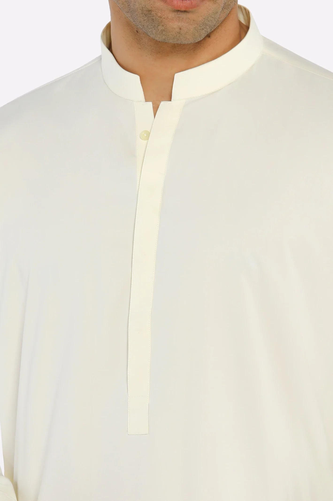 Cream Boski Shalwar Kameez