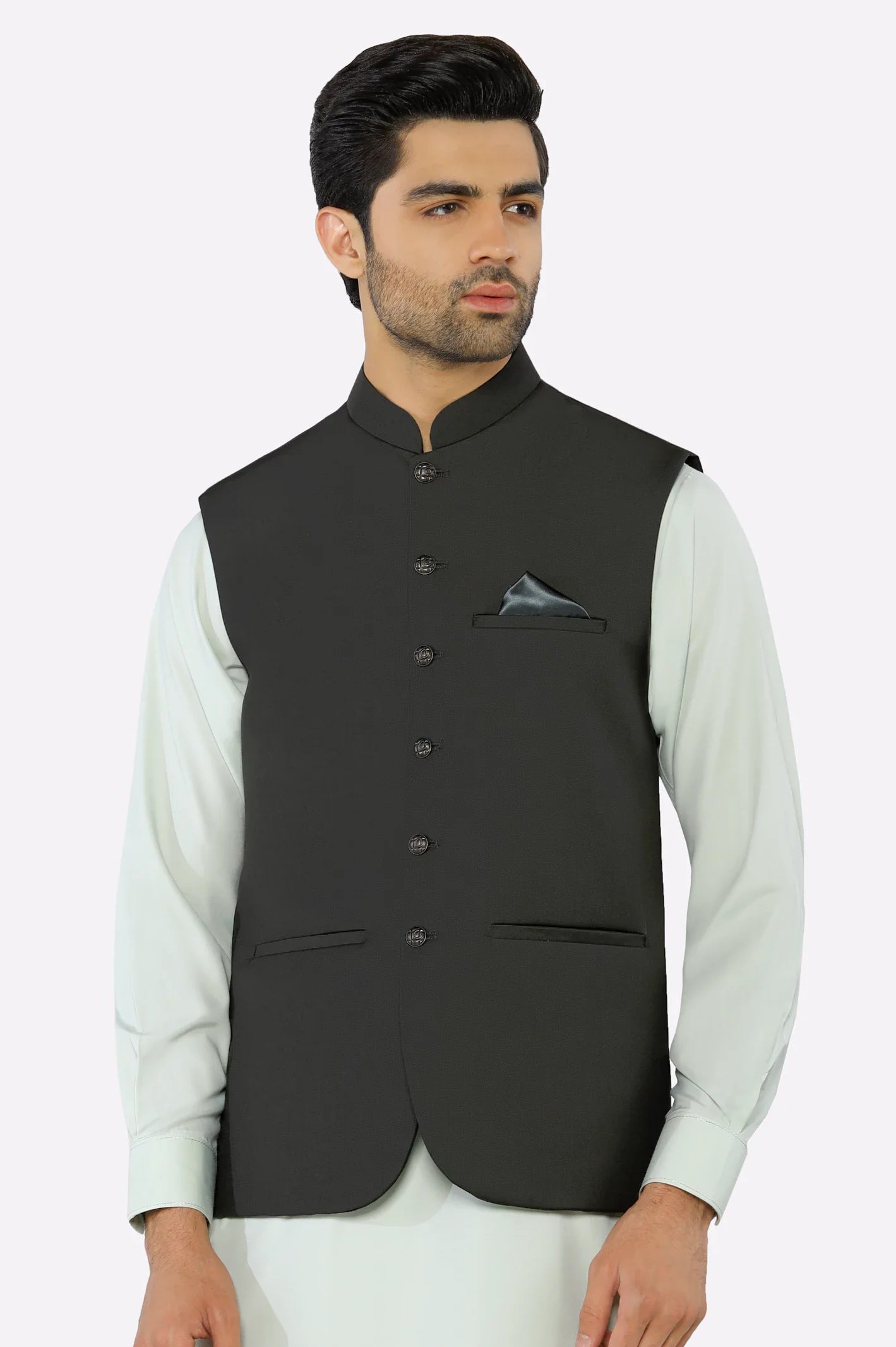 Dark Green Waistcoat