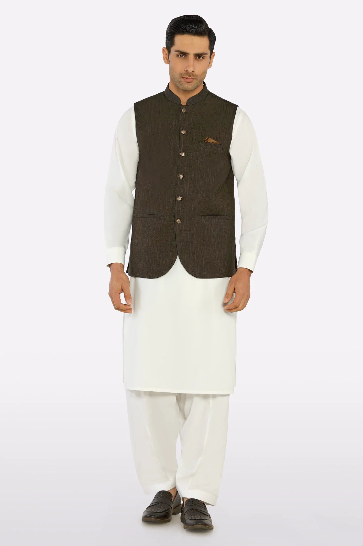 Dark Brown Waistcoat