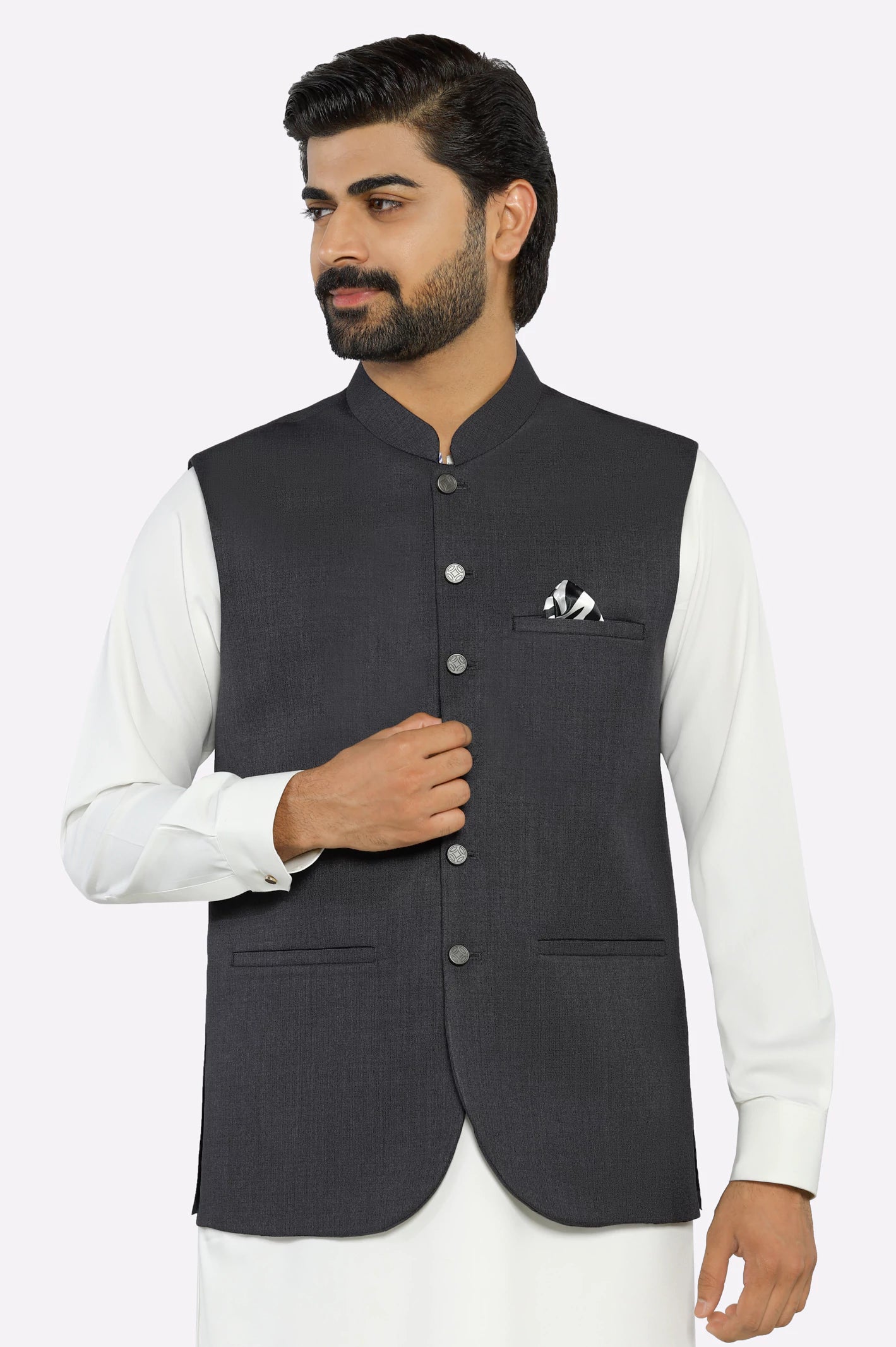 Dark Grey Waistcoat
