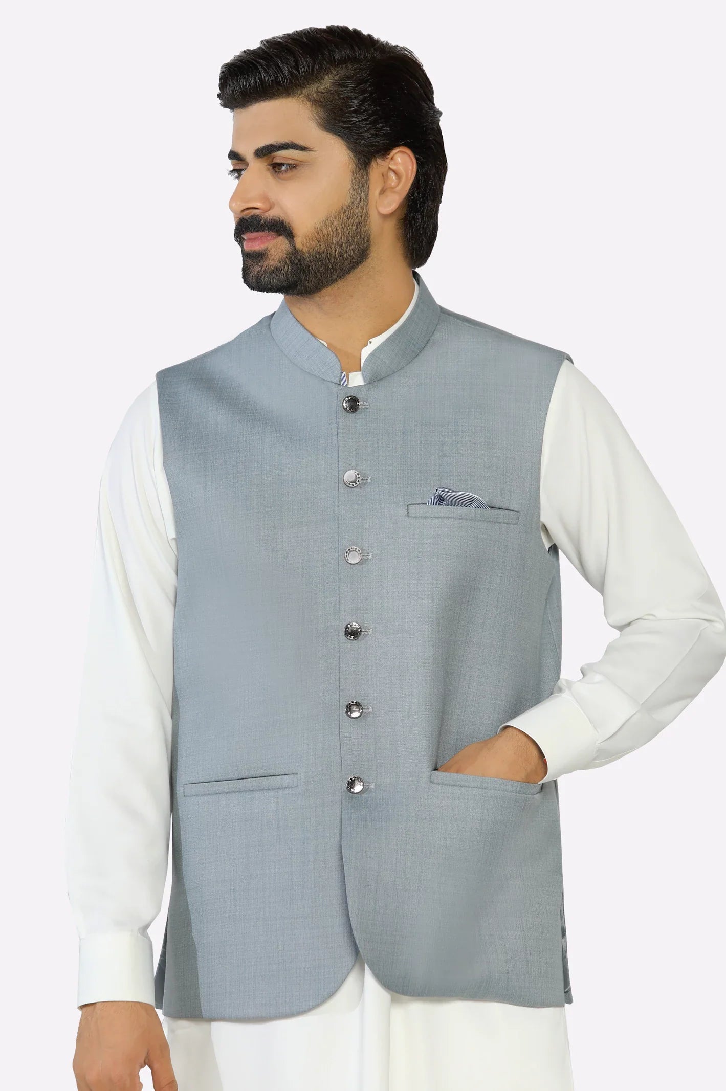 Light Grey Waistcoat