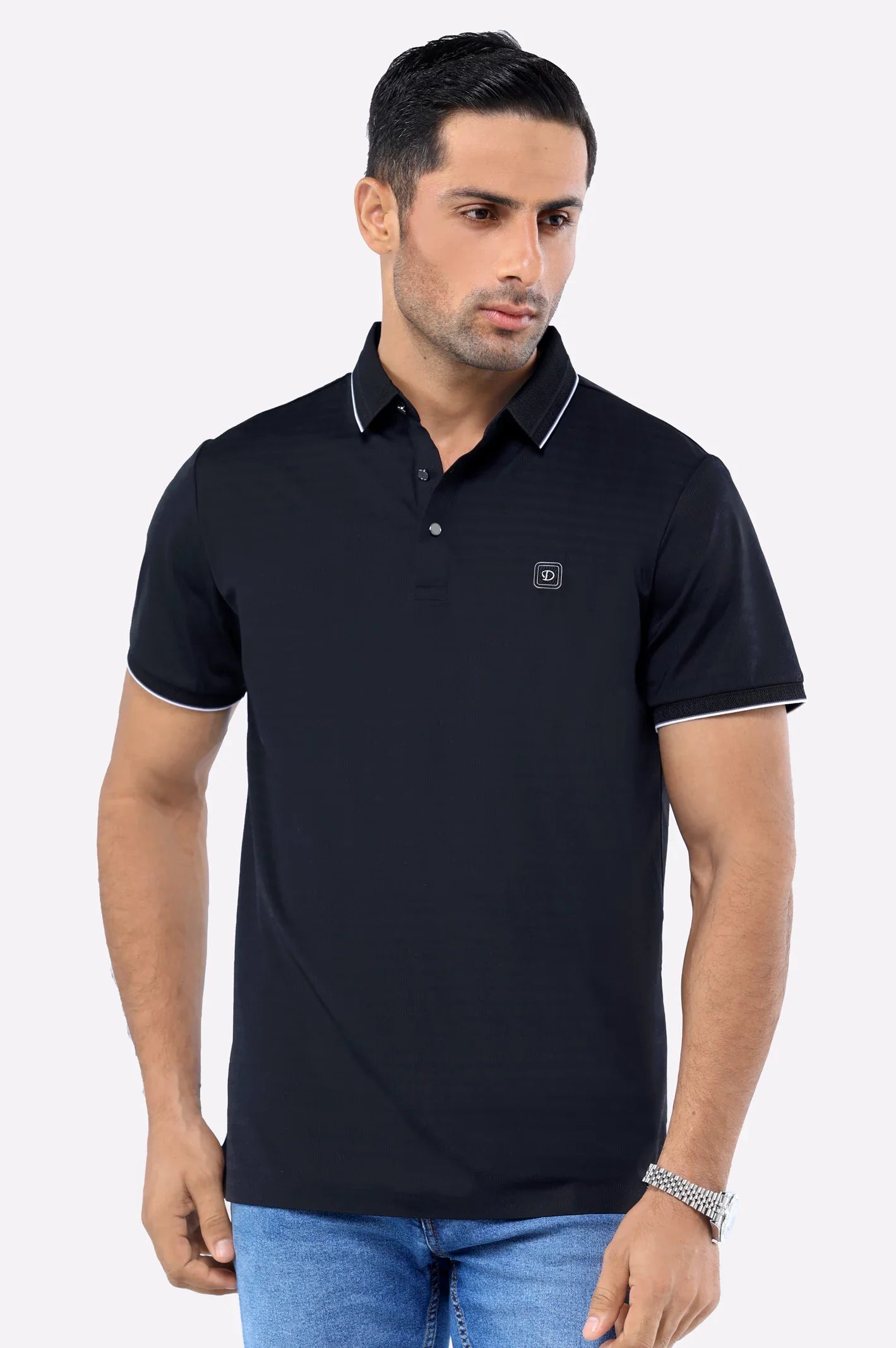 Black Dry Fit Polo