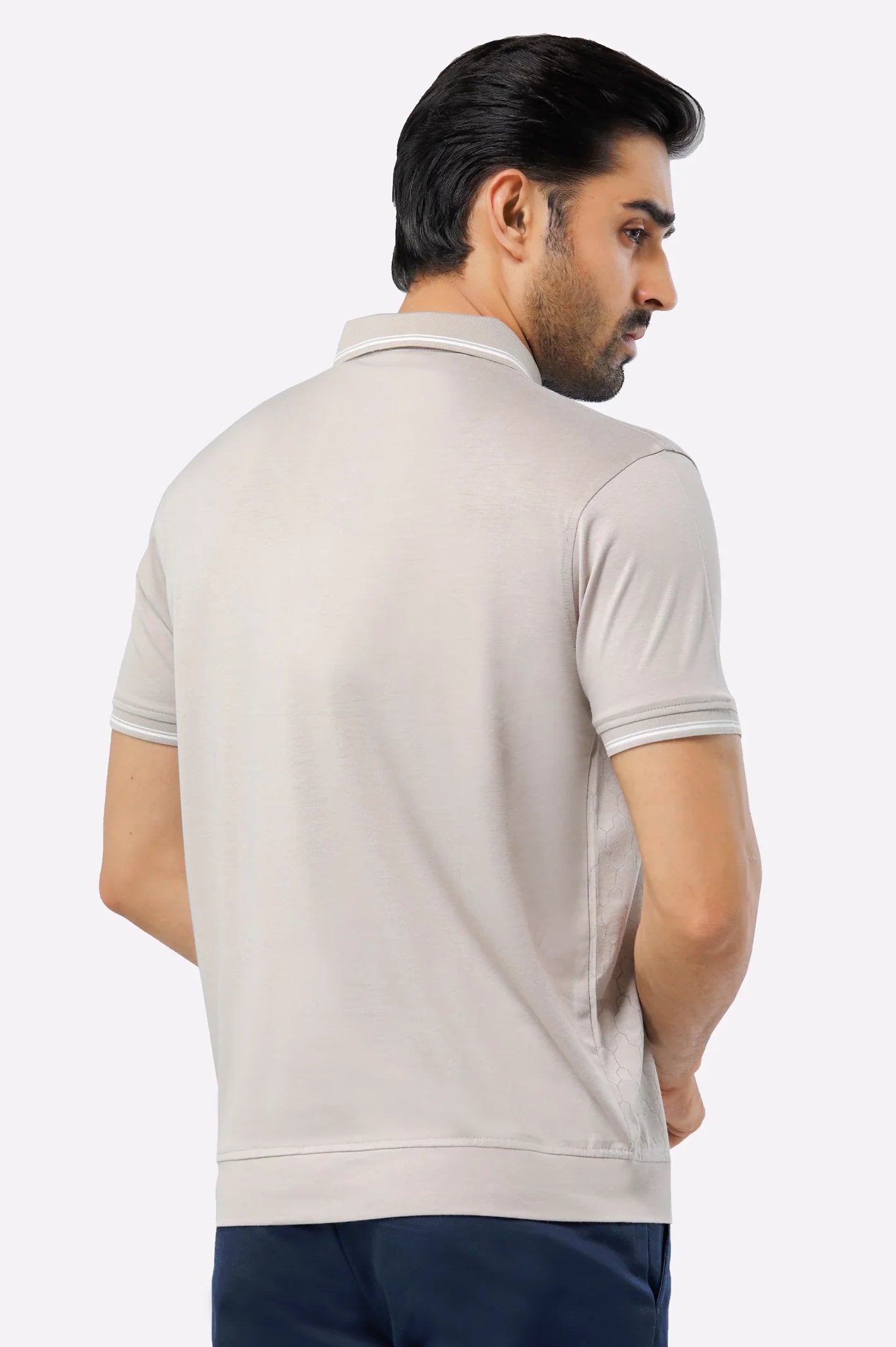 Sand Mercerized Polo