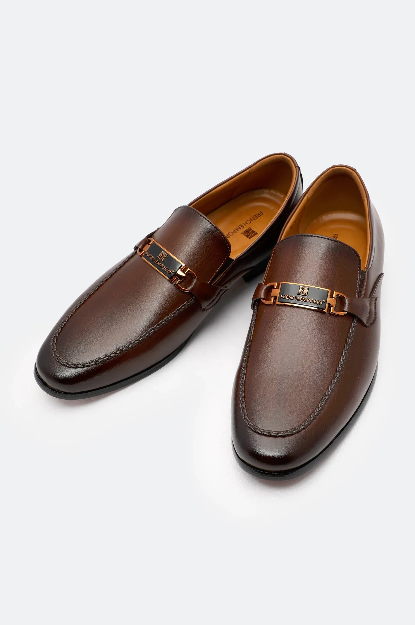 Brown Formal Mocassins Shoes