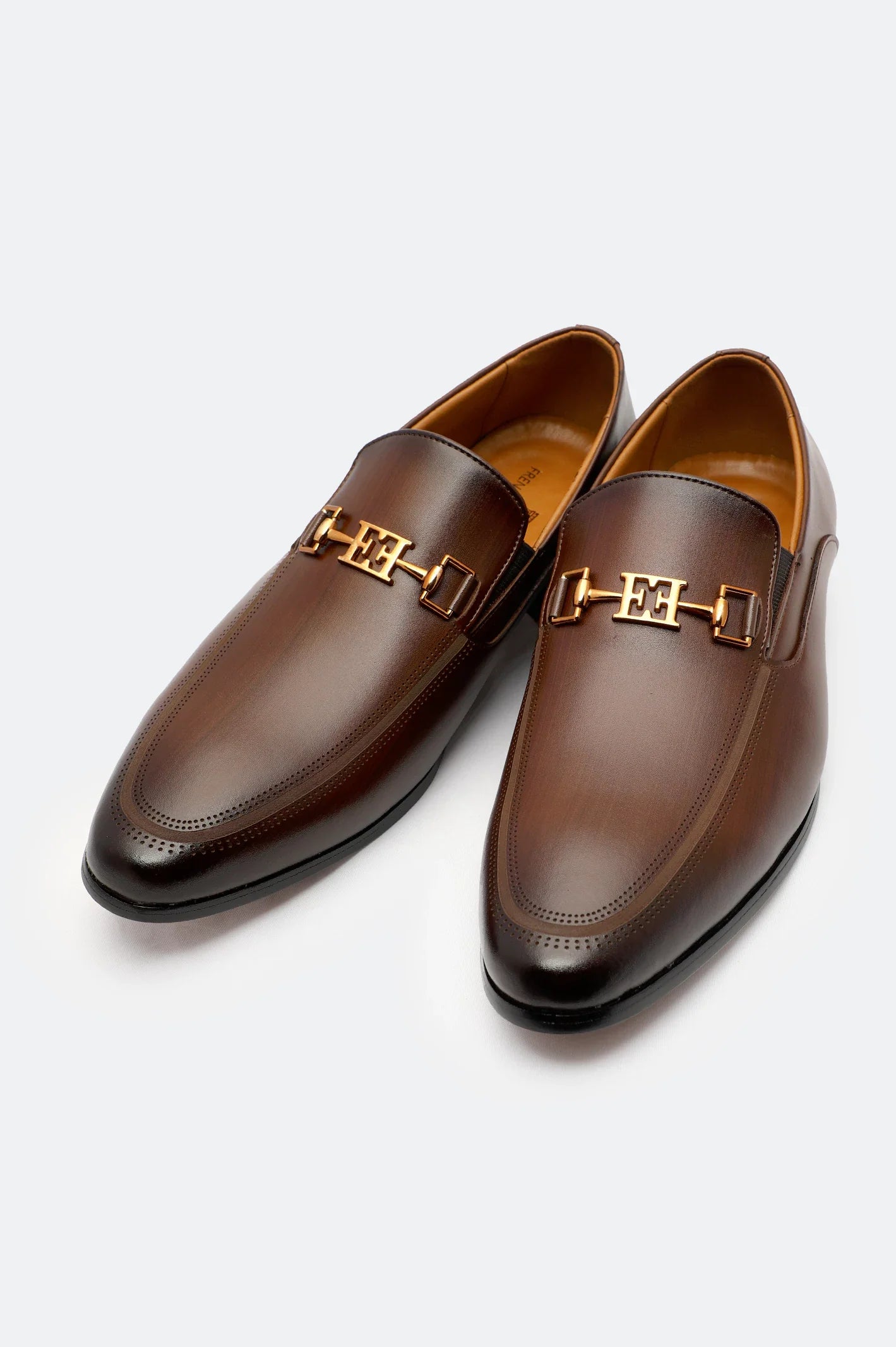 Brown Formal Mocassins Shoes