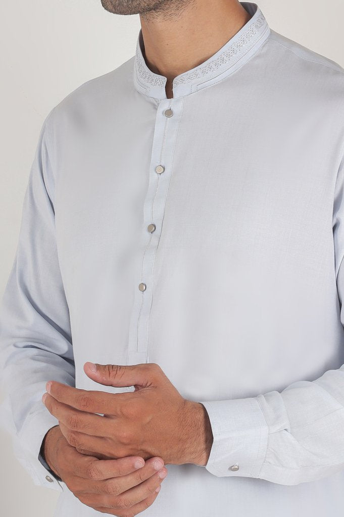 Formal Shalwar Suit for Man (EG2569-Sky Blue) - Diners