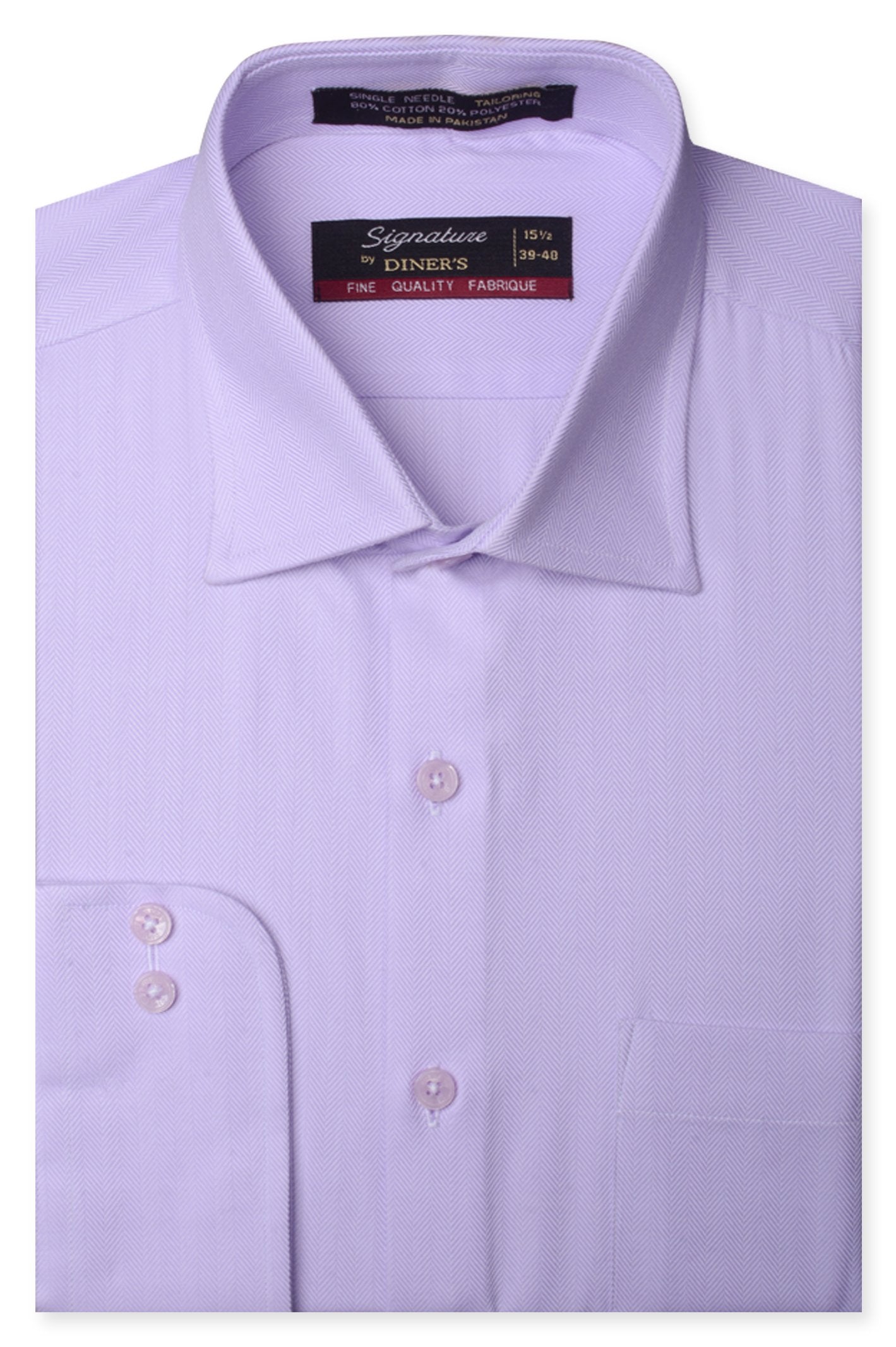 Formal Man Shirt in L-Purple AB19371 - Diners