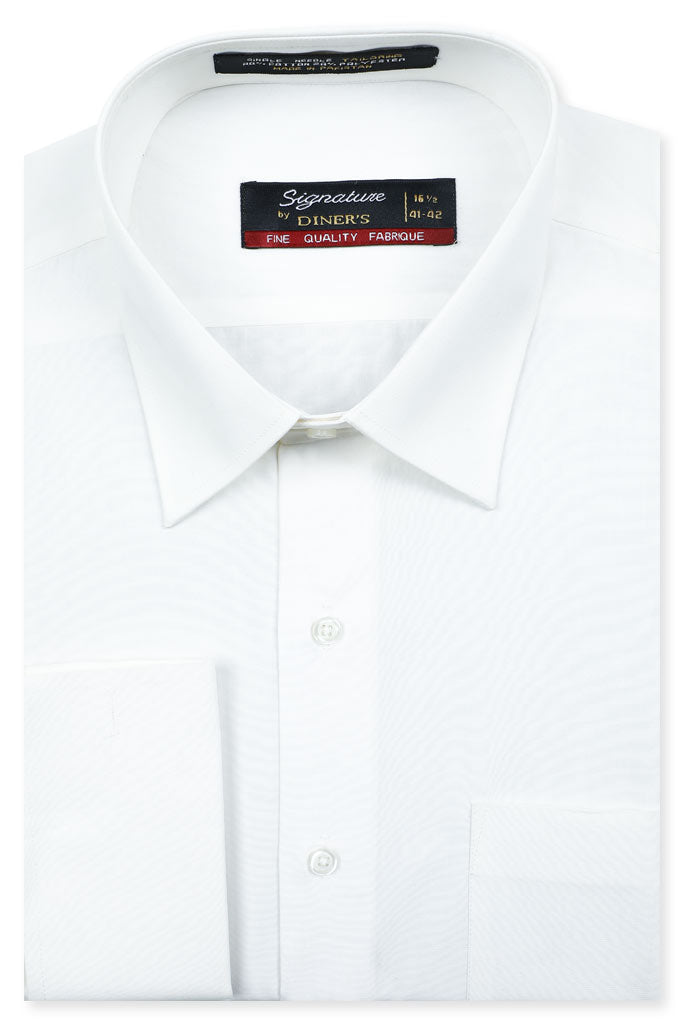 Formal Plain Shirt SKU: AB205-WHITE - Diners