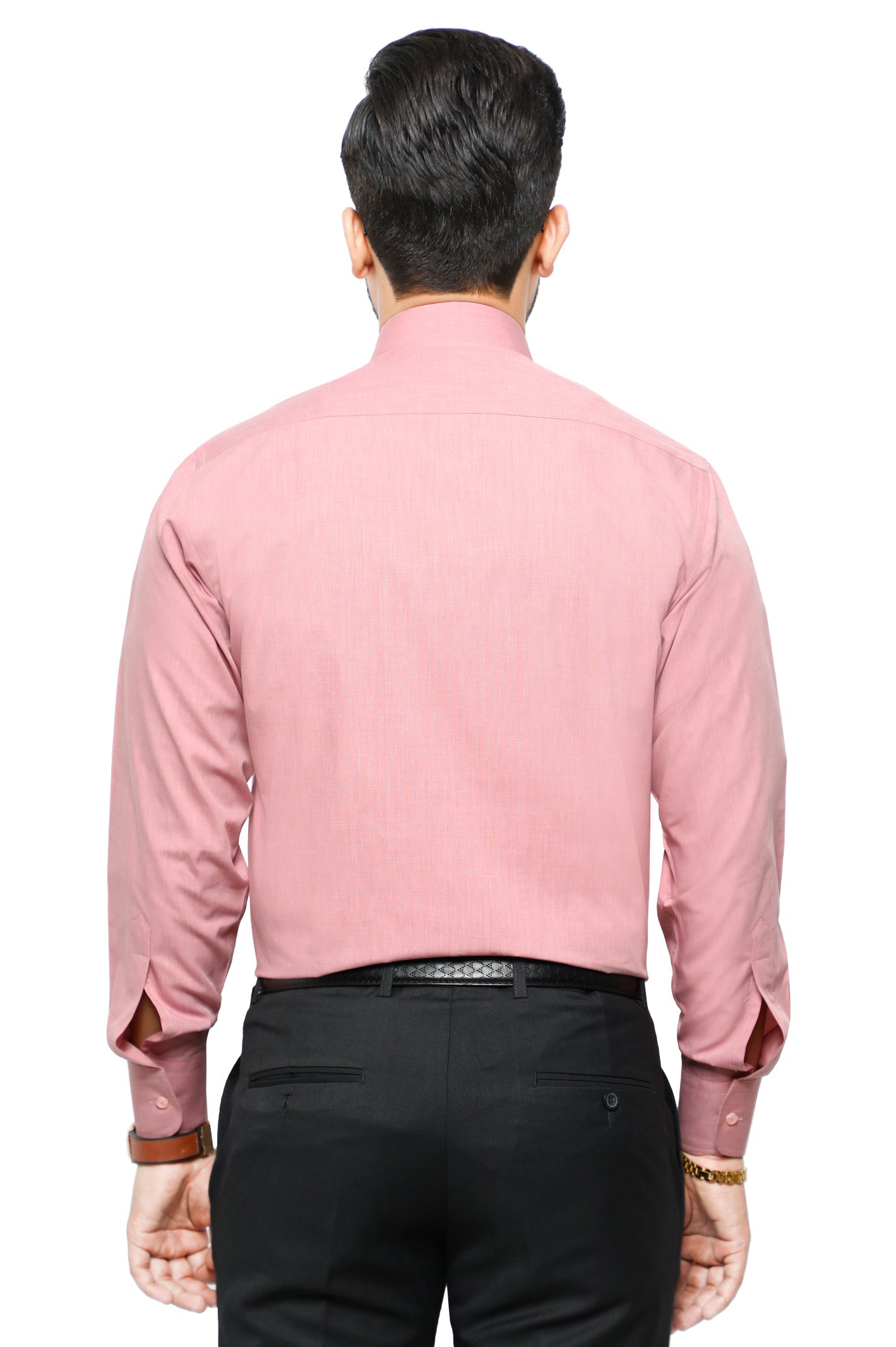 Formal Man Shirt SKU: AB206-Peach - Diners