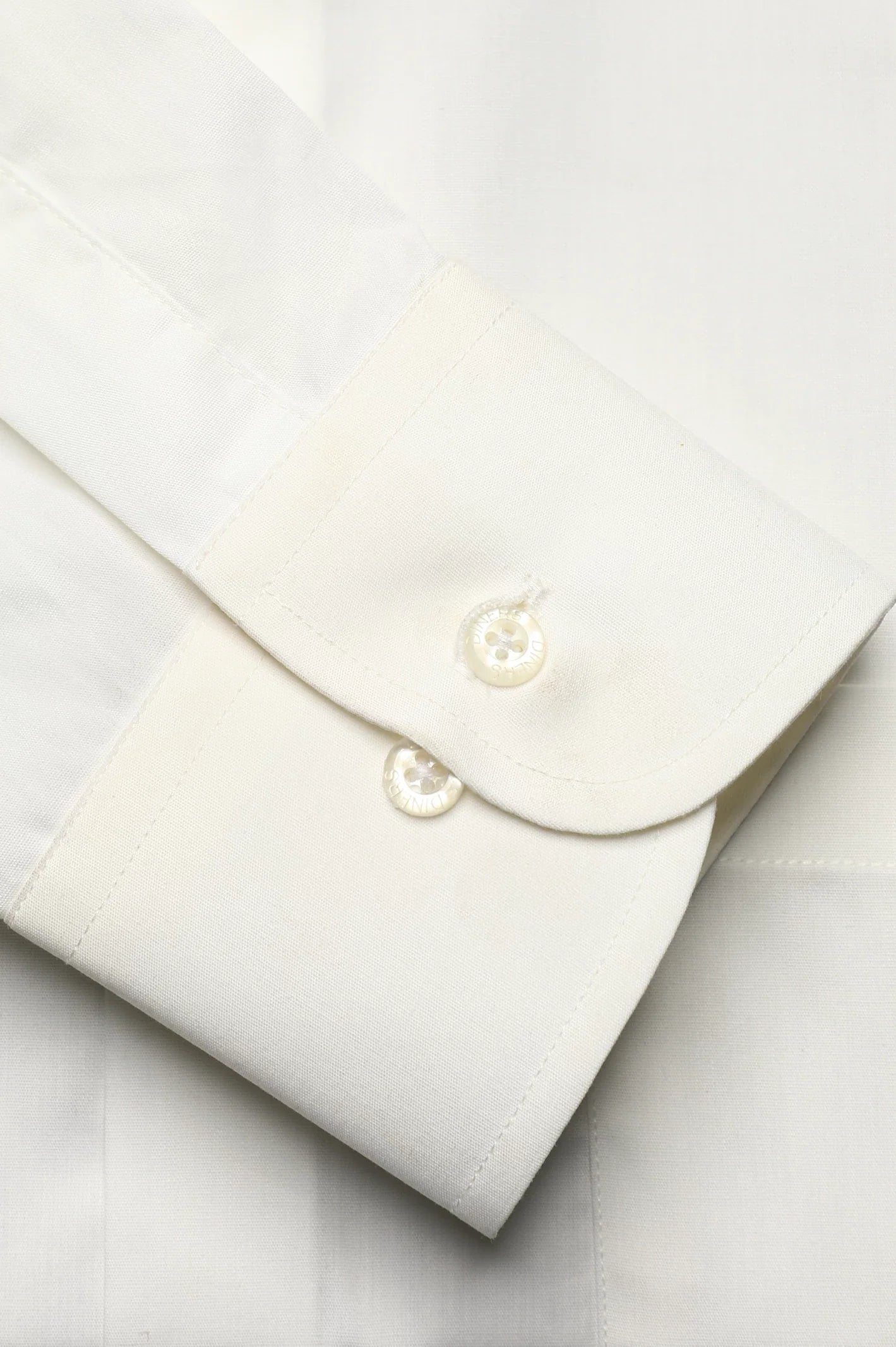 Off White Plain Formal Shirt