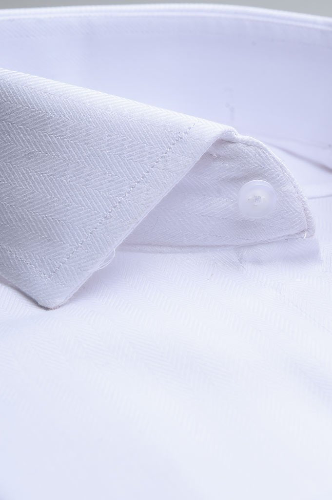 Formal Man Shirt in White SKU: AD19502-WHITE - Diners