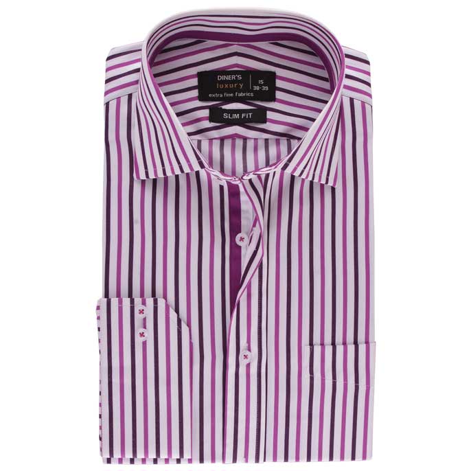 Formal Shirt in Purple SKU: AD15333-Purple - Diners