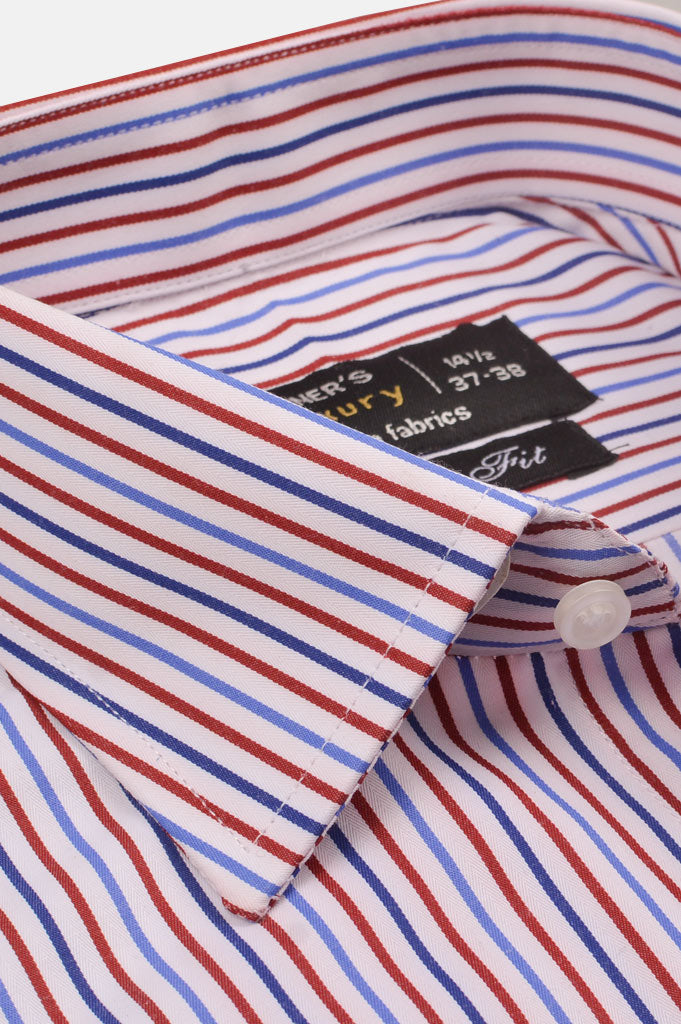 Formal Man Shirt SKU: AD19192-Maroon - Diners
