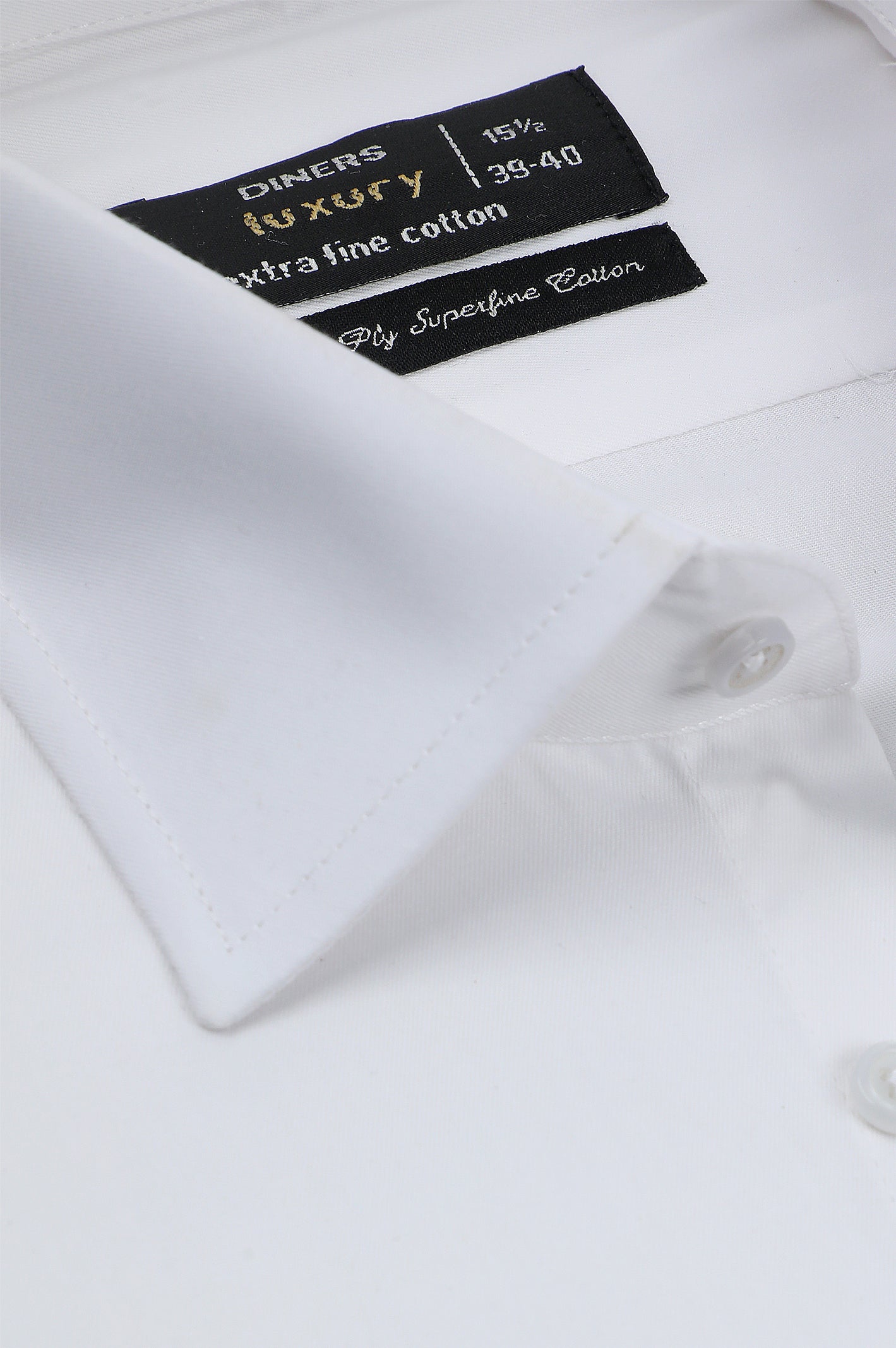 Formal Men Shirt in L-Blue SKU: AD25197-WHITE - Diners