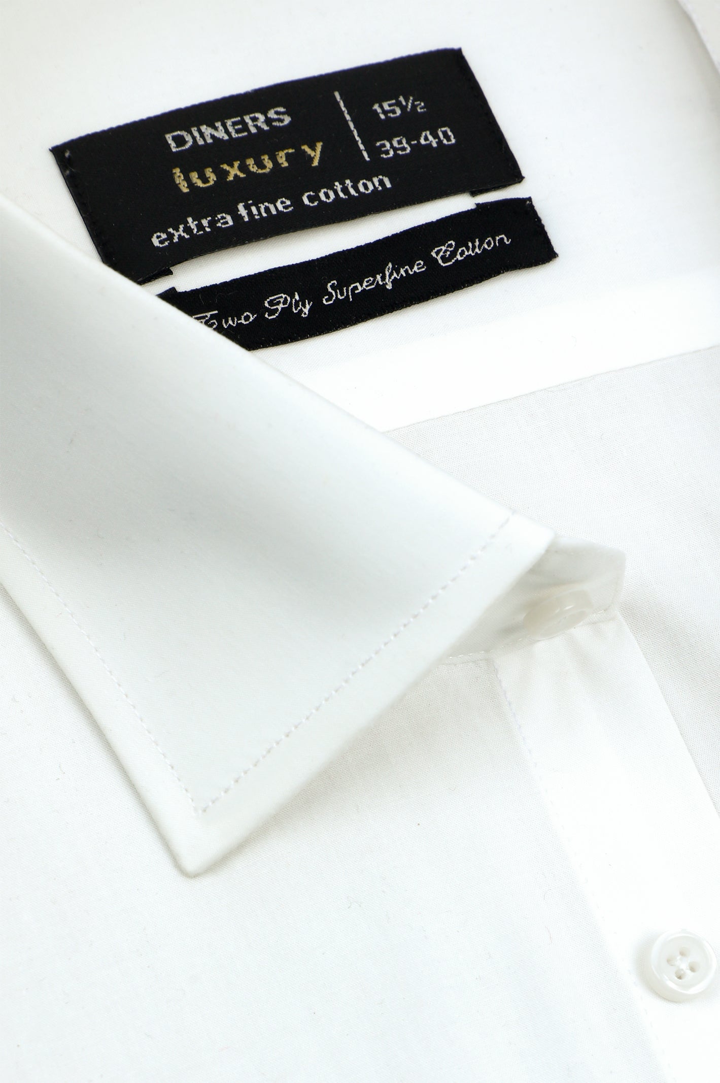 Off White Plain Formal Men Shirt