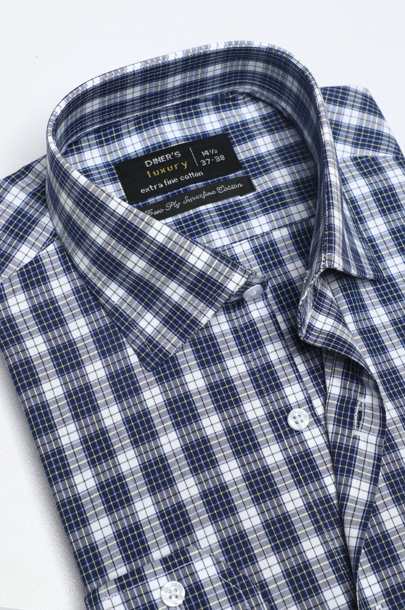 Multicolor Tattersall Check Formal Shirt