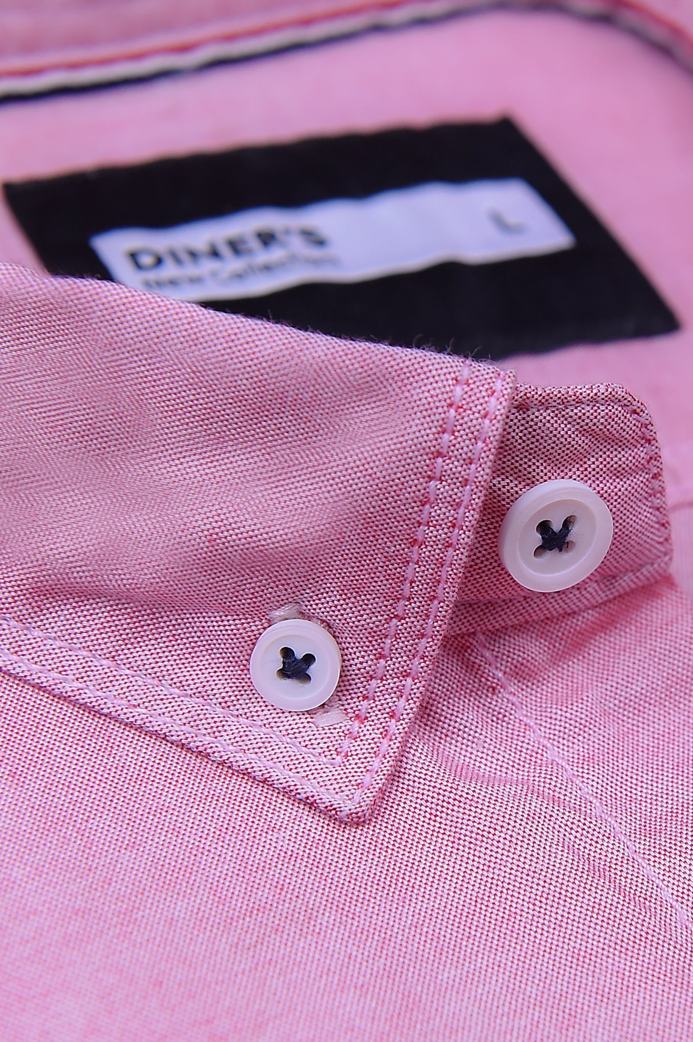 Casual Shirt in Pink SKU: AG18062-Pink - Diners