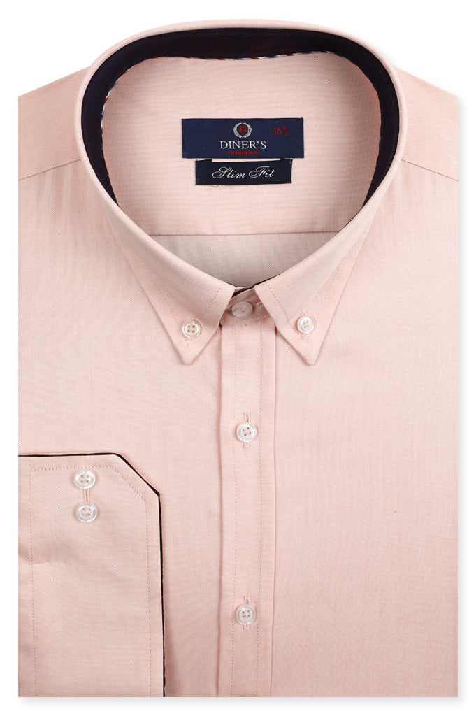 Formal Autograph Shirt SKU: AH21821-BEIGE - Diners