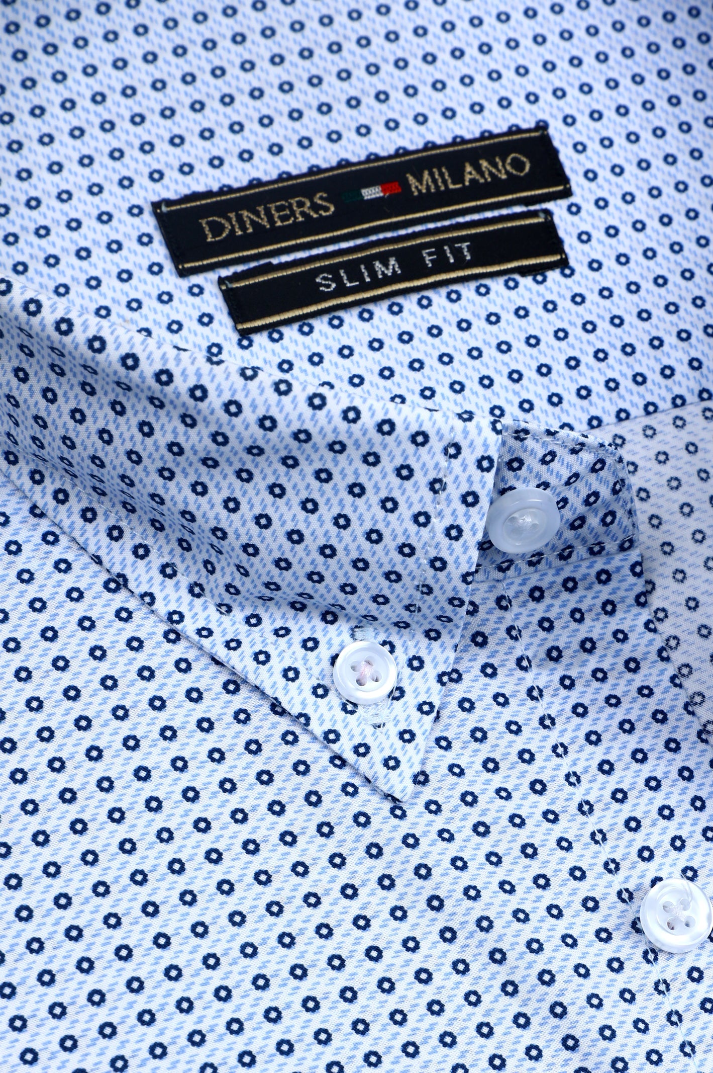 Casual Milano Shirt in Sky Blue SKU: AM24535-SKY BLUE - Diners