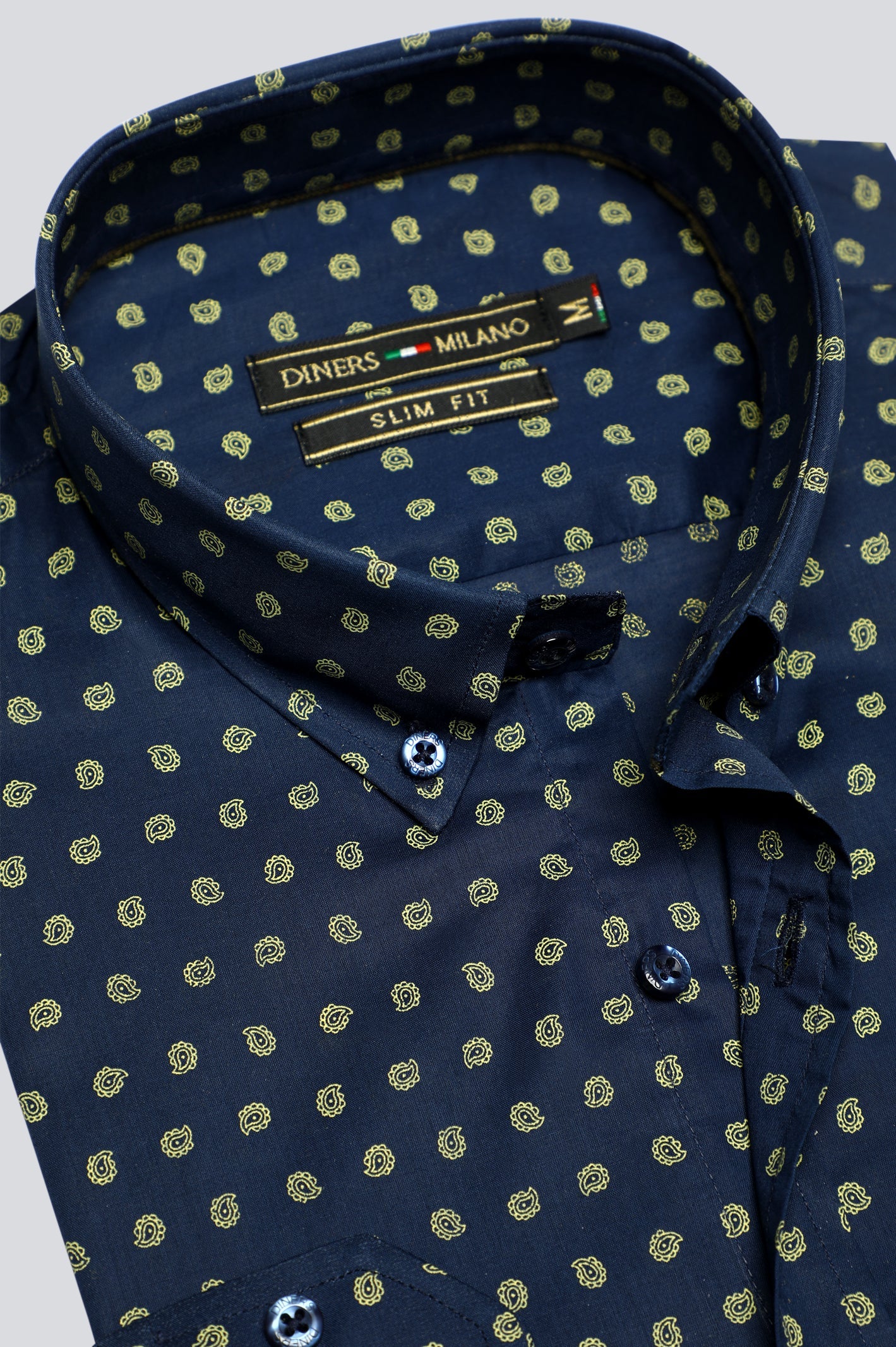 Multicolor Printed Casual Milano Shirt From Diners