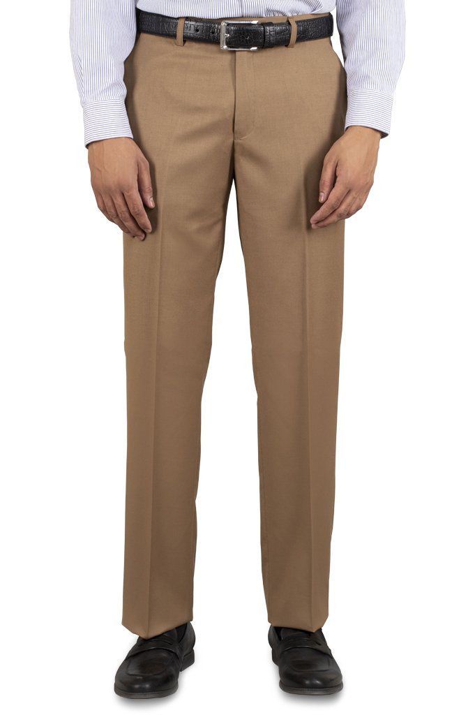 Mustard Men's Formal Trouser - BA1458-19-Mustard